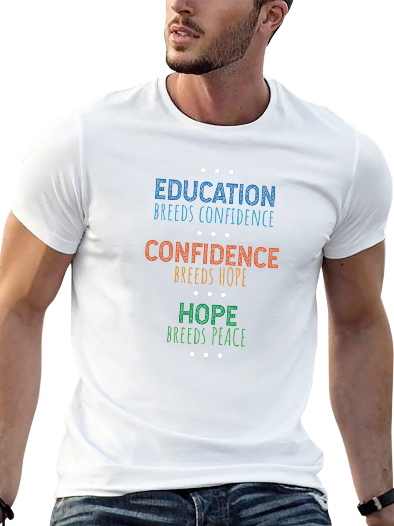 Education Breeds Confidence Graphic Tee