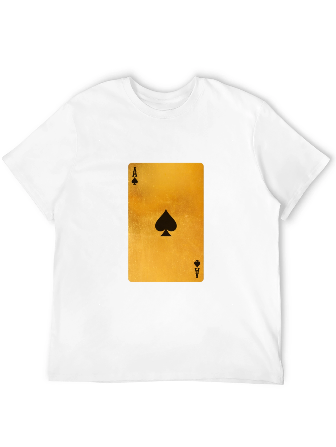 Ace of Spades Graphic T-Shirt - Black Cotton Tee