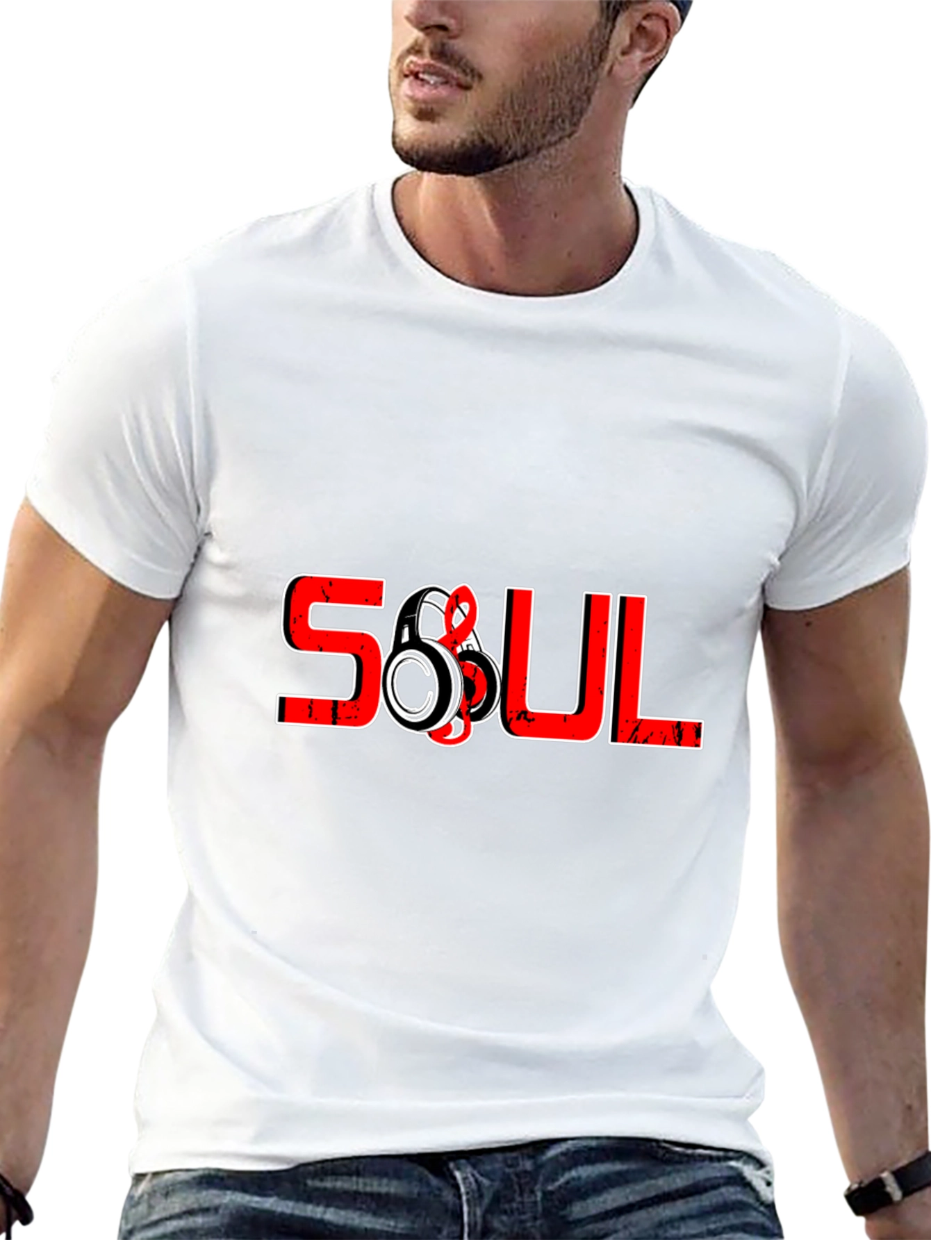 Soul Black Graphic T-Shirt
