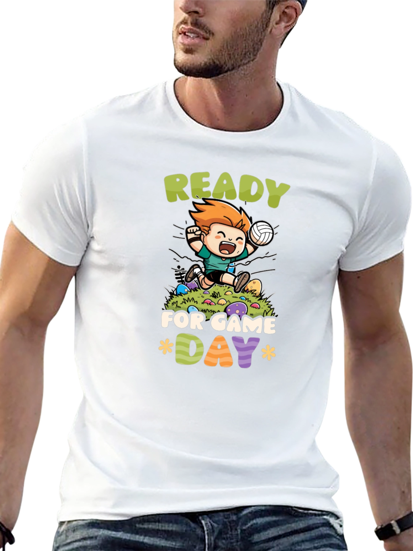 Ready for Game Day Volleyball T-Shirt