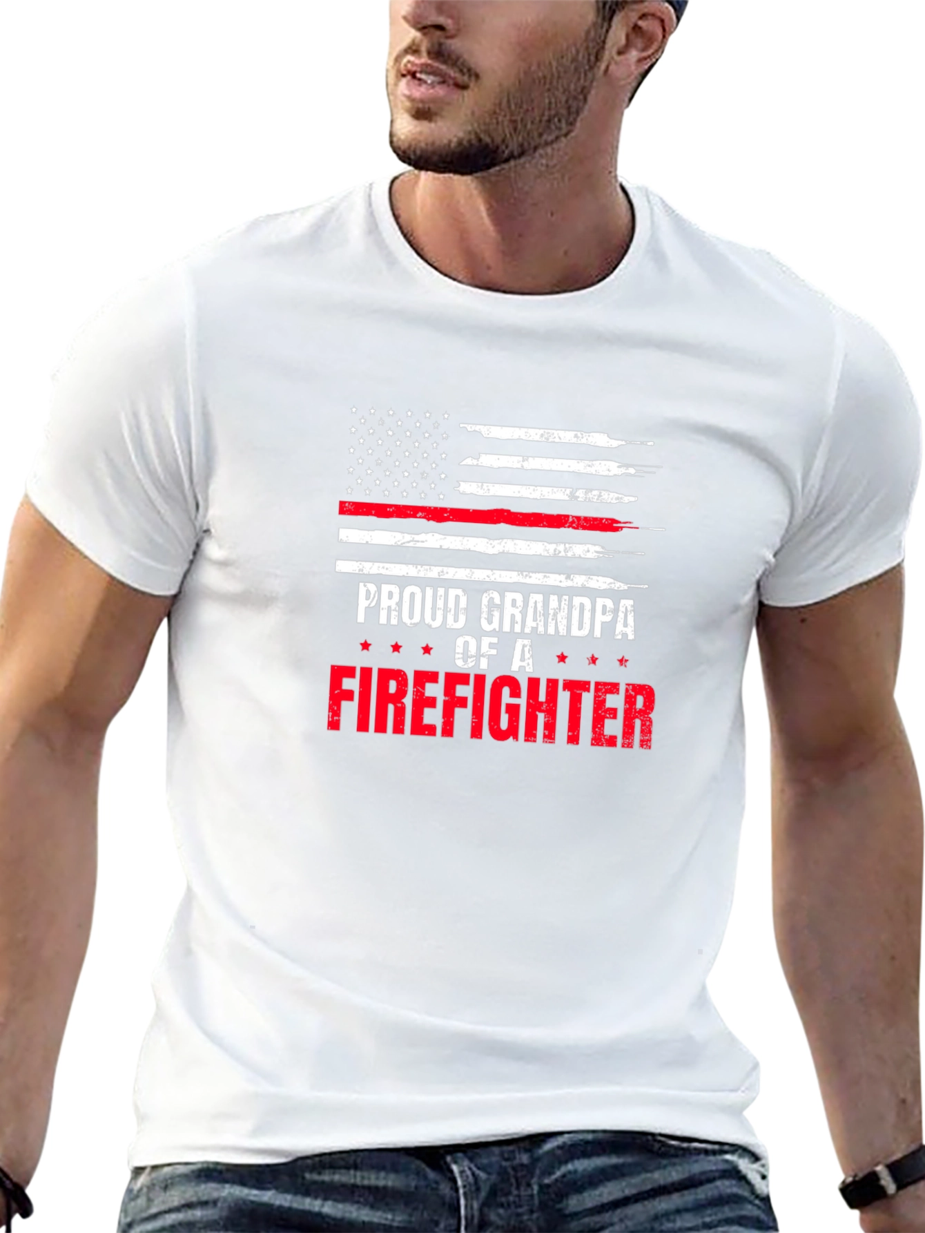 Proud Grandpa of a Firefighter T-Shirt