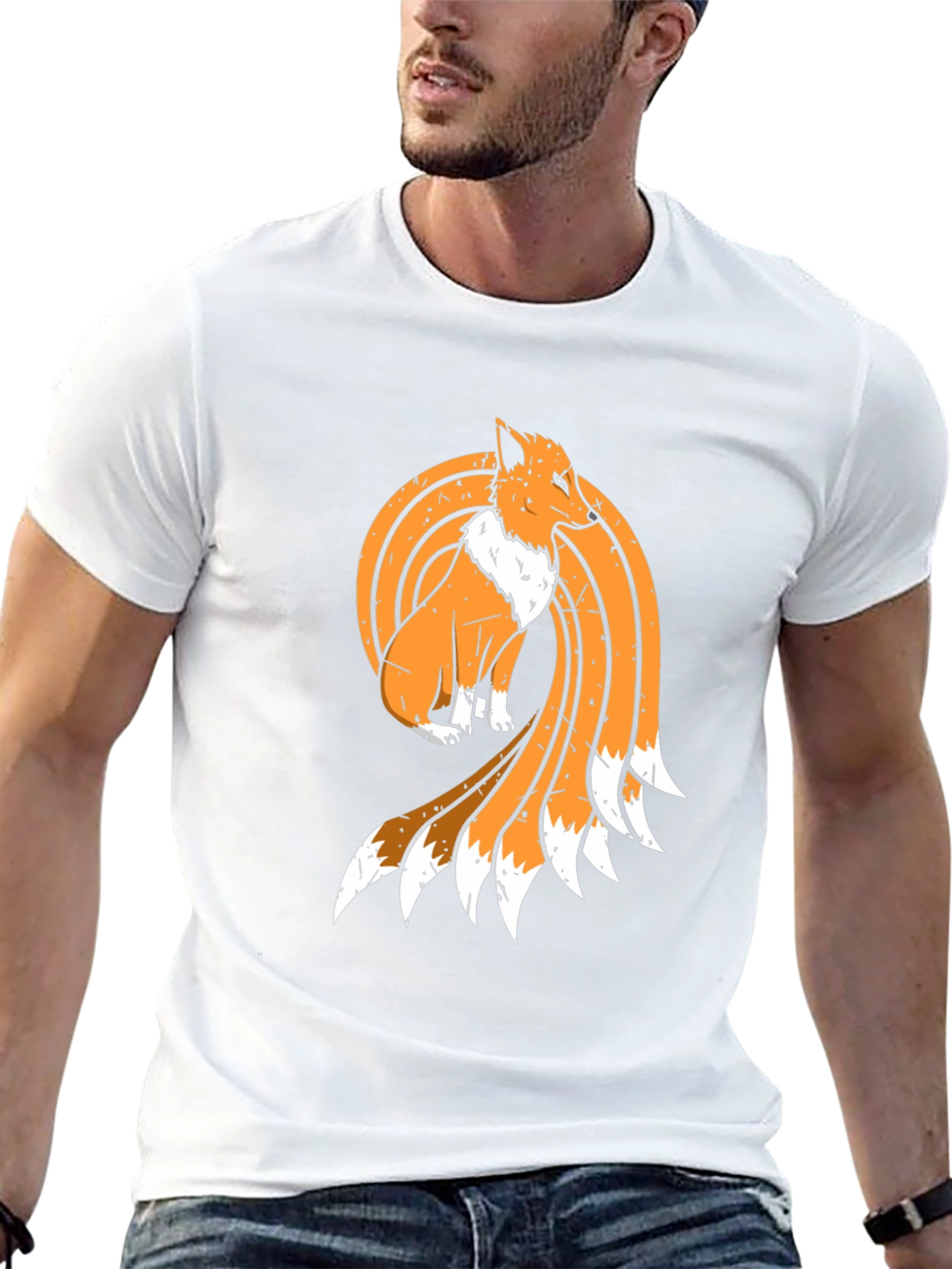 Nine-Tailed Fox Graphic Tee