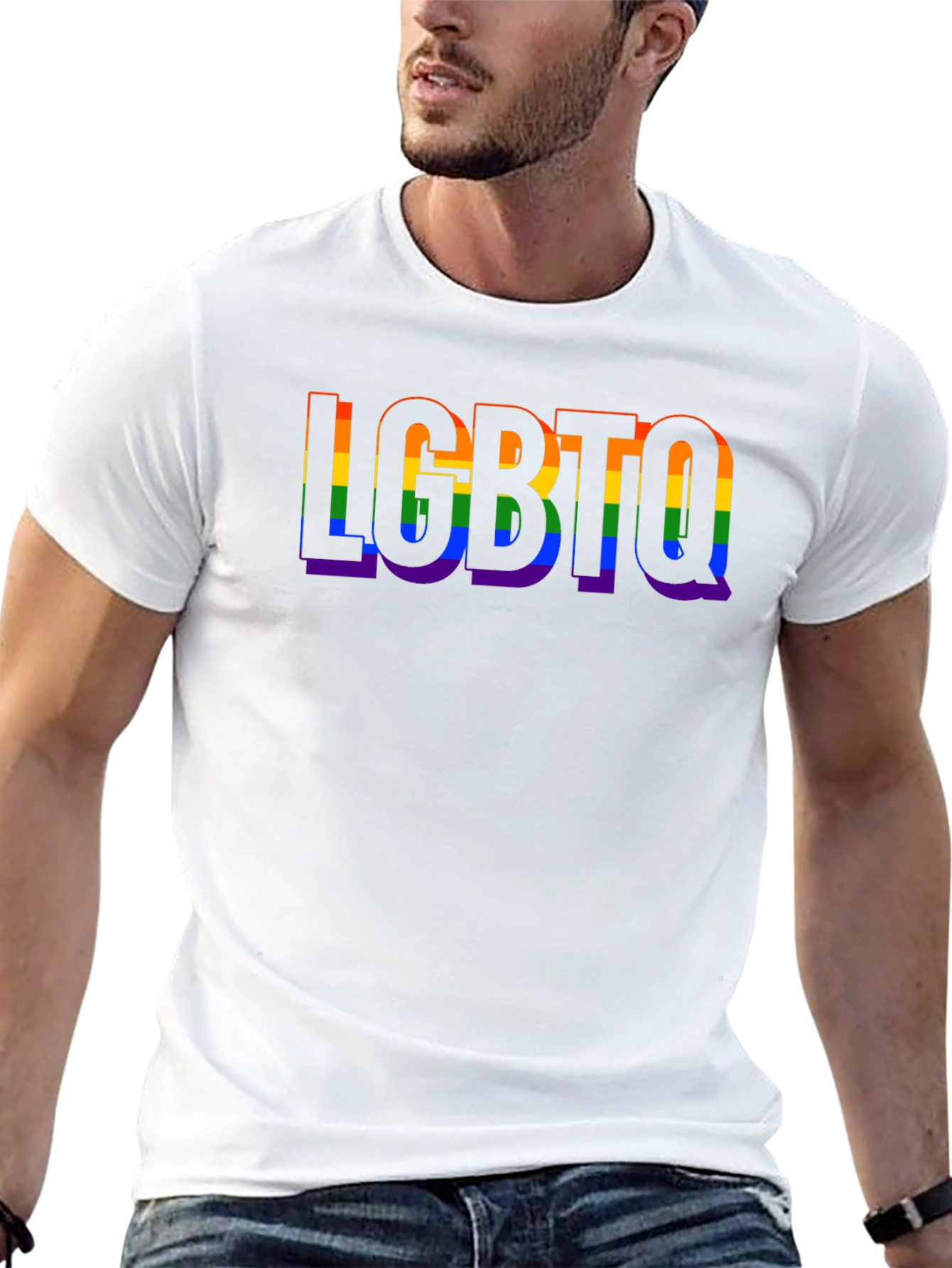 LGBTQ+ Pride Rainbow T-Shirt