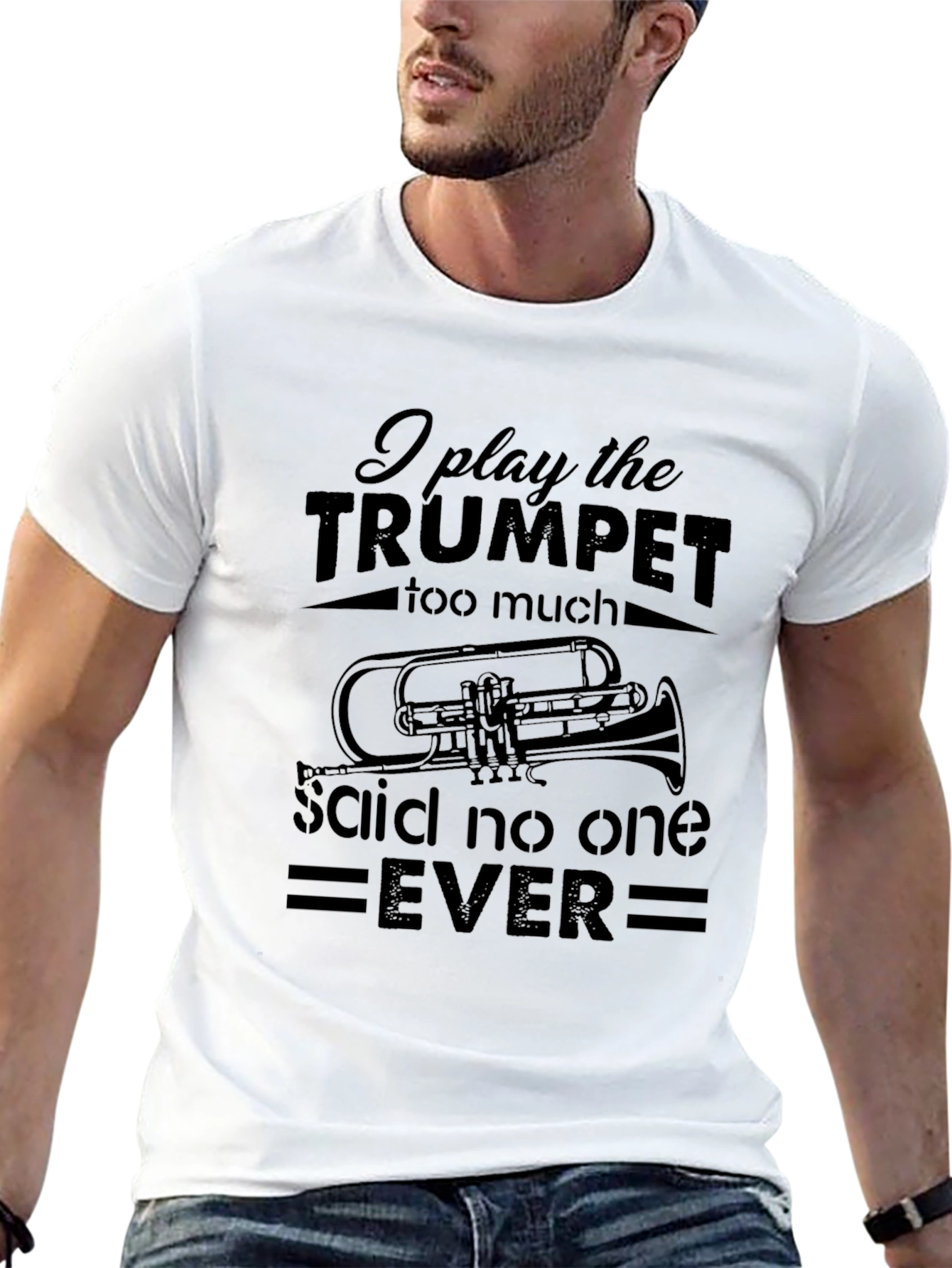 Trumpet Player T-Shirt - Funny Band Musician Tee