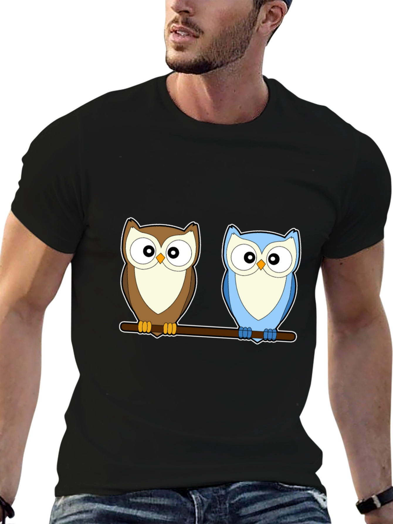 Owl Friends Graphic T-Shirt