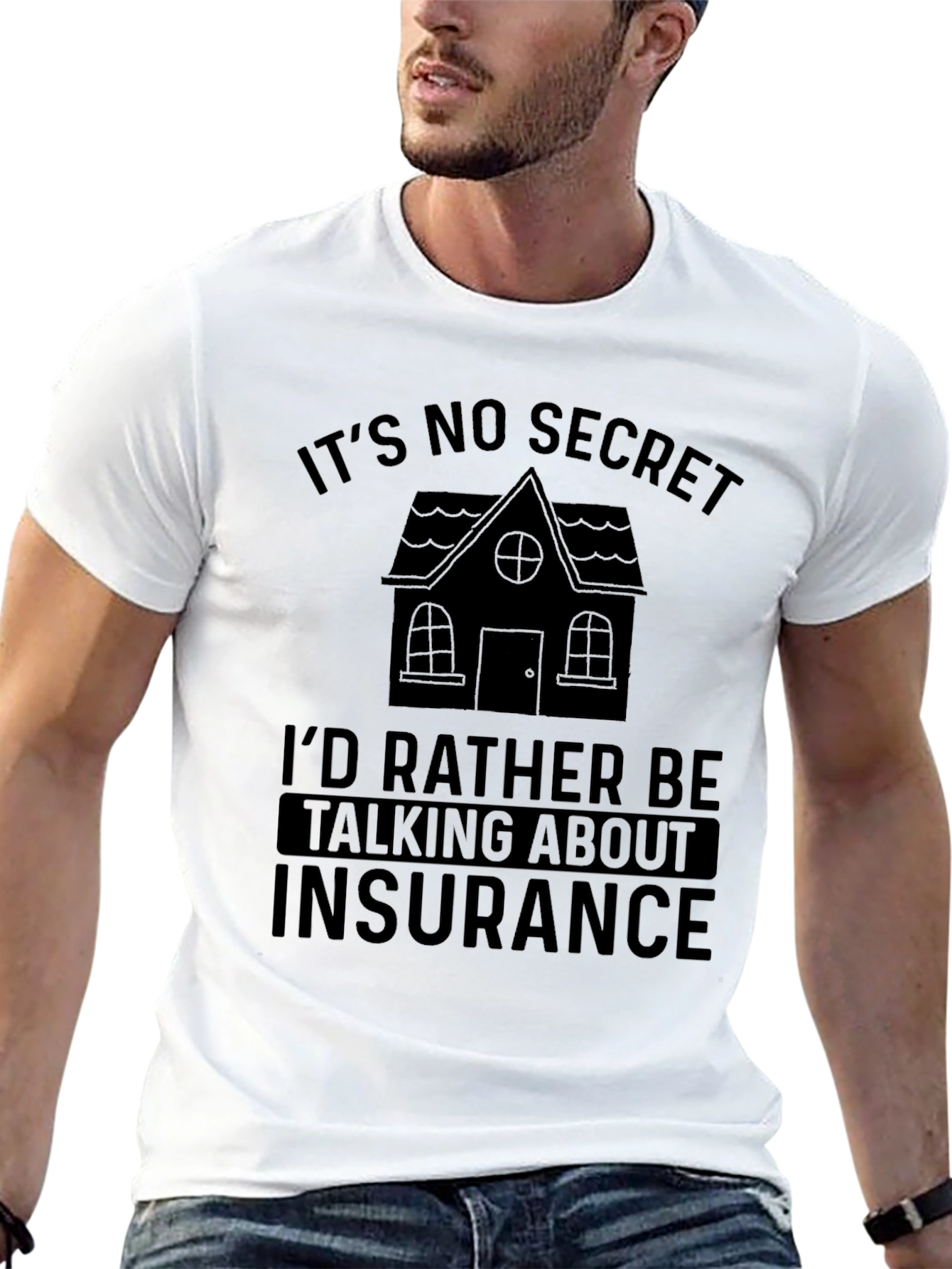Insurance Lover Black T-Shirt
