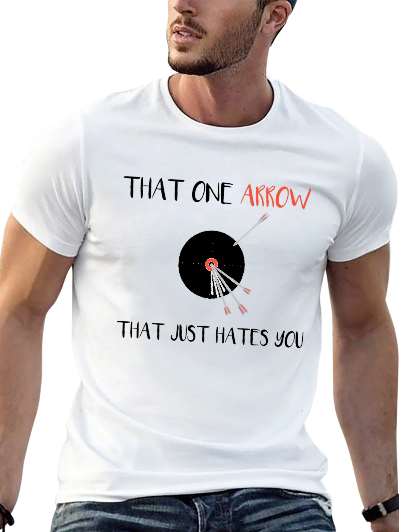 That One Arrow T-Shirt Funny Archer Humor Tee