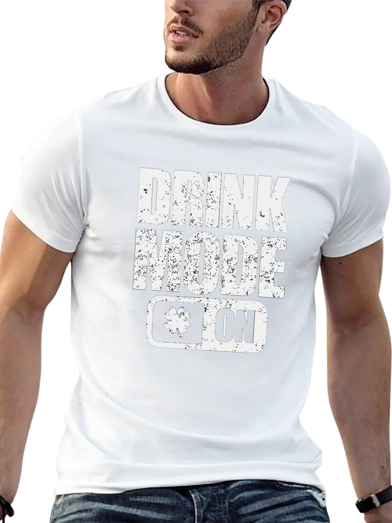 Drink Mode On T-Shirt - St. Patricks Day Tee