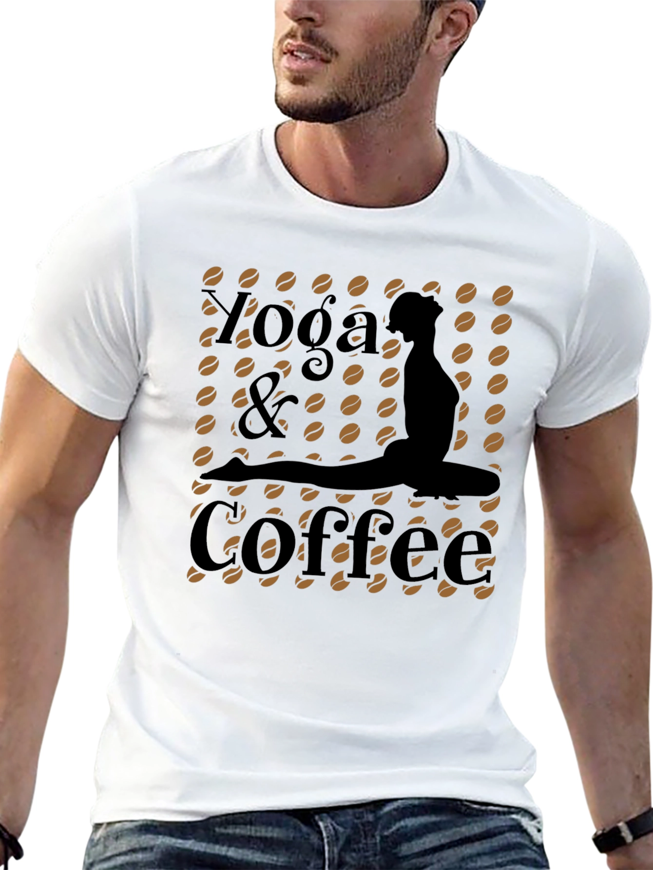 Yoga & Coffee Graphic Tee