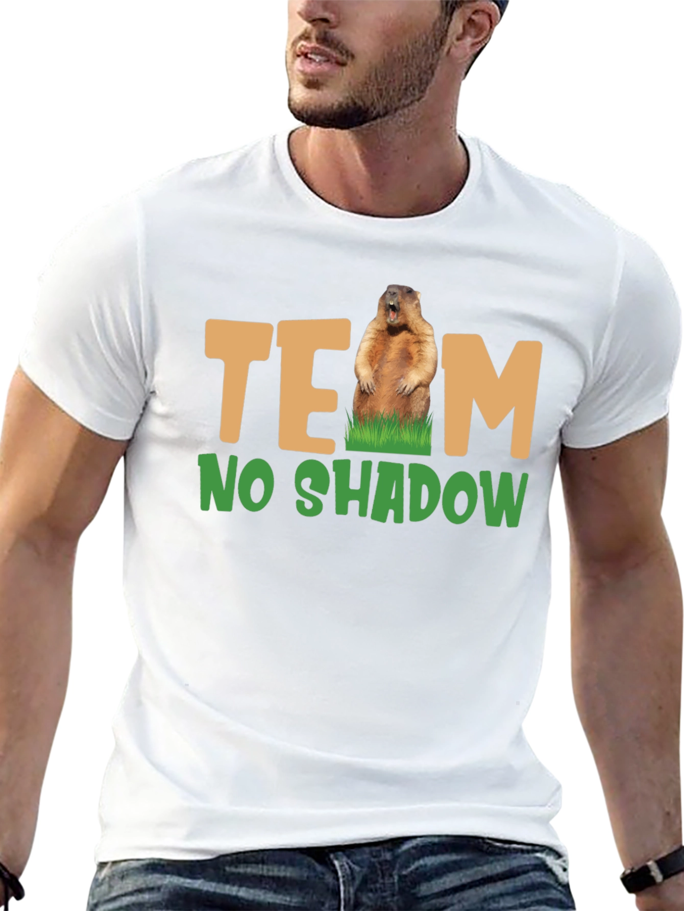 Team No Shadow Groundhog Day T-Shirt
