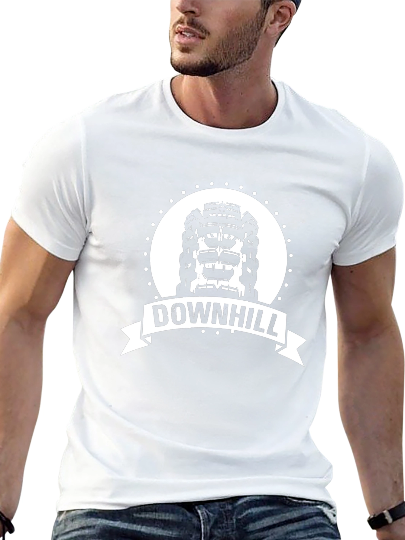Downhill Ride T-Shirt - Black