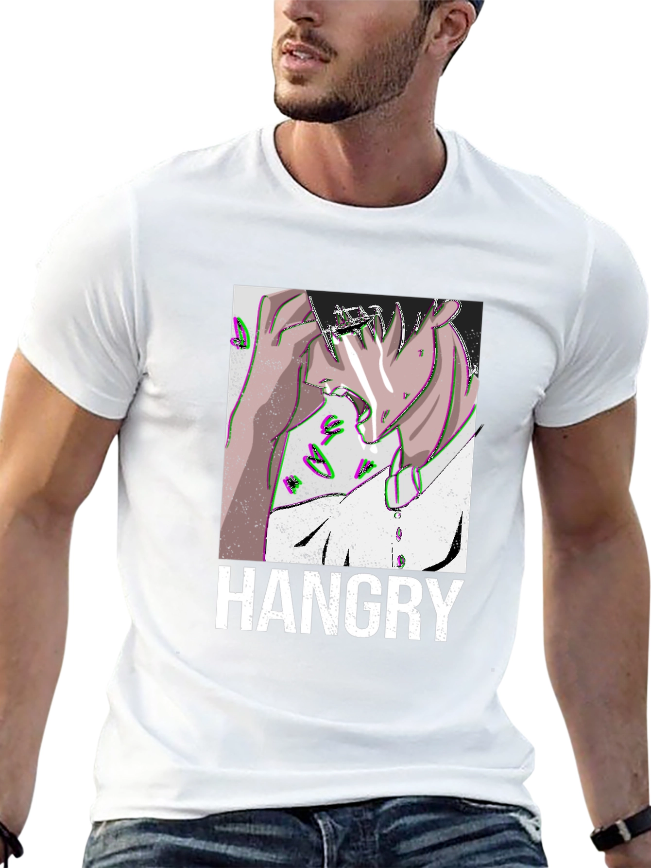 Hangry T-Shirt - Funny Graphic Tee