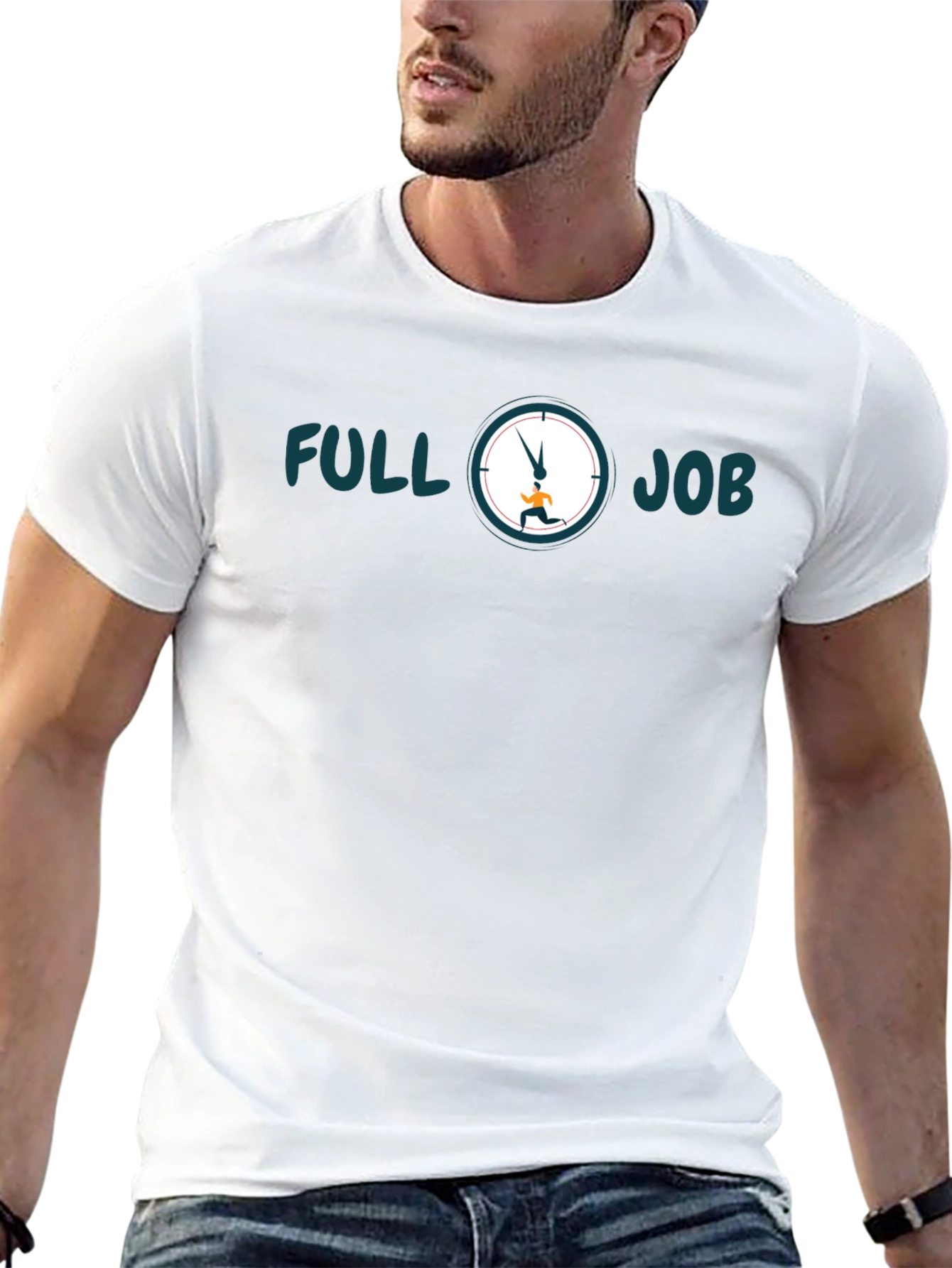 Full Job T-Shirt - Time Flies When Youre Hustling