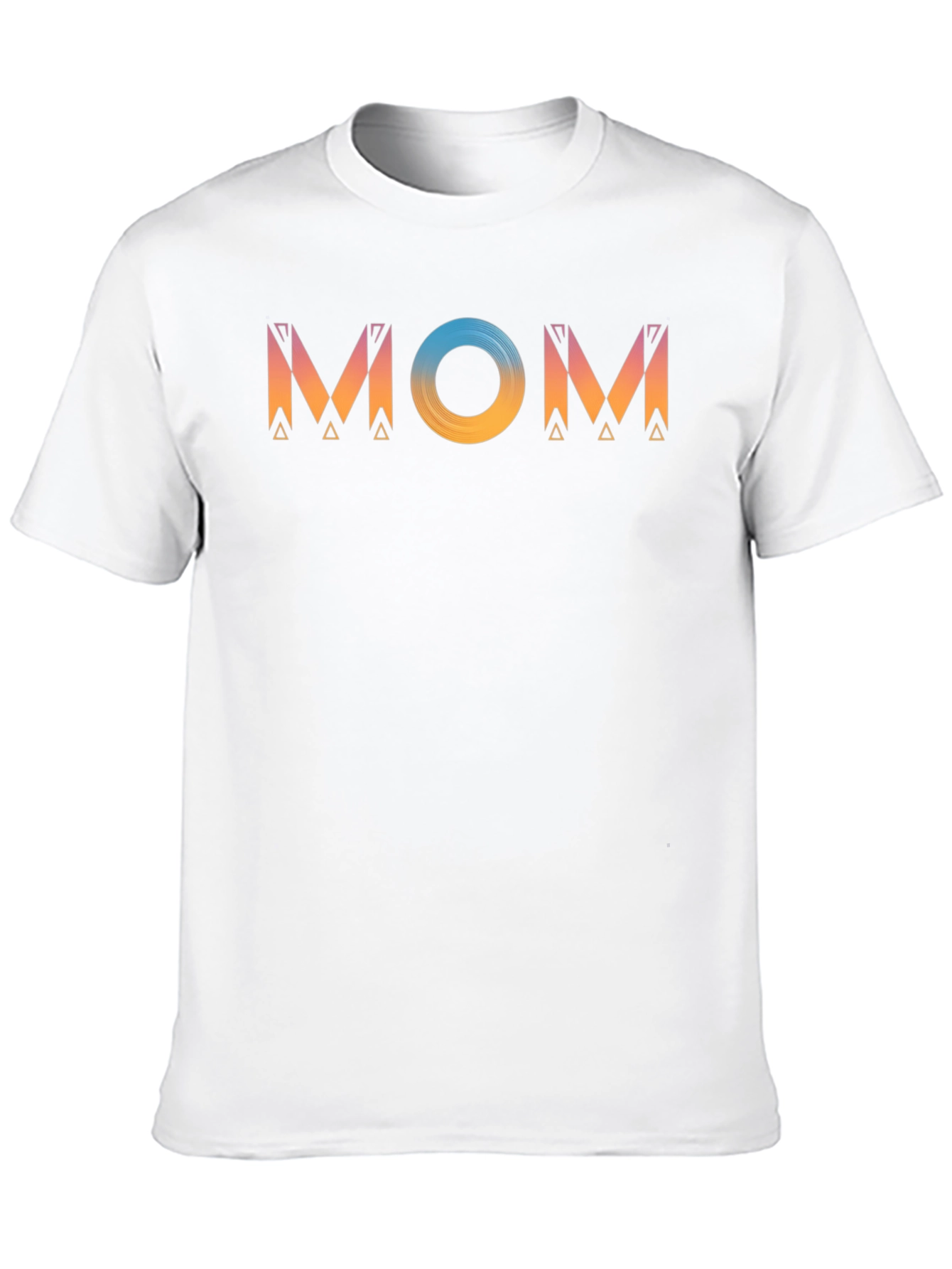 Stylish Mom Graphic Black T-Shirt