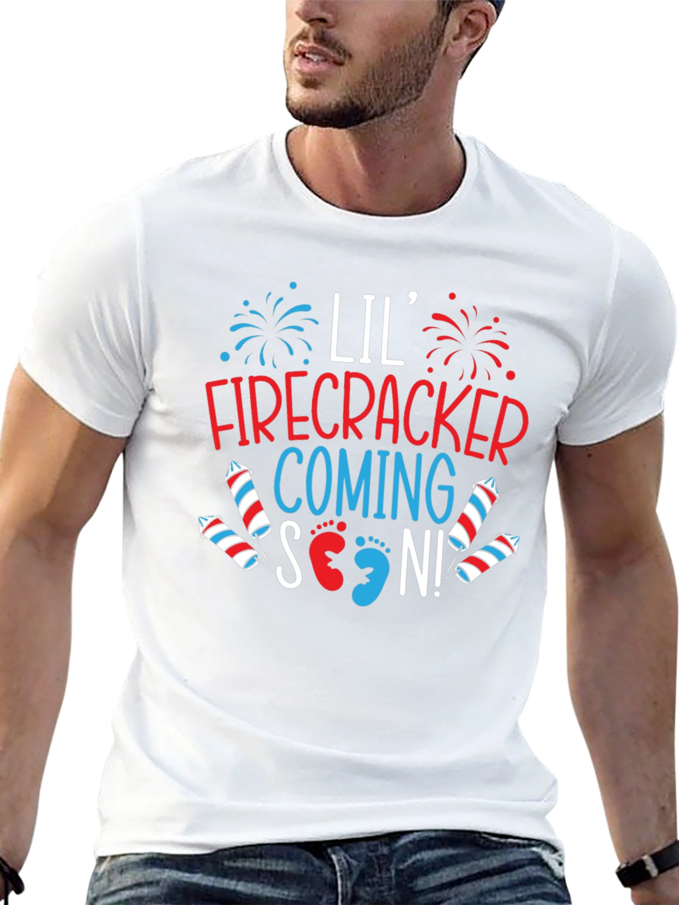 Lil Firecracker Coming Soon T-Shirt