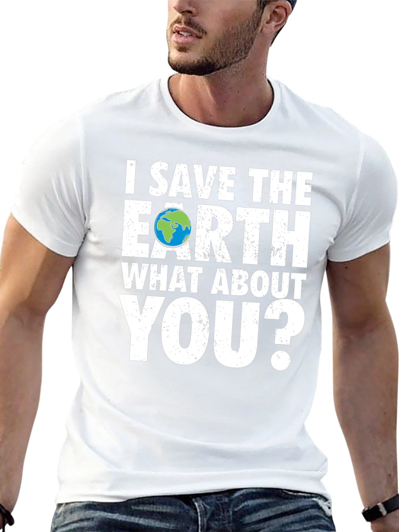 Save the Earth T-Shirt - Eco-Friendly Design