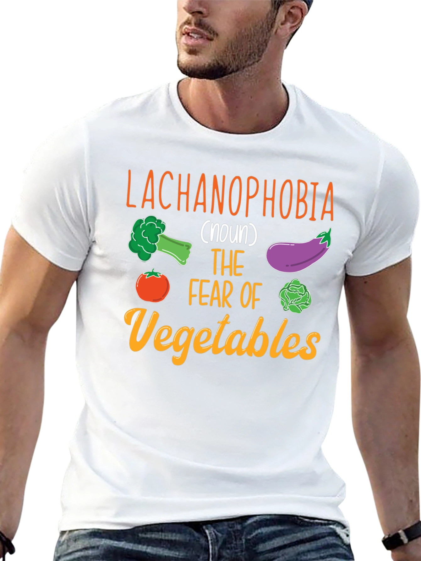 Lachanophobia Vegetable Fear T-Shirt