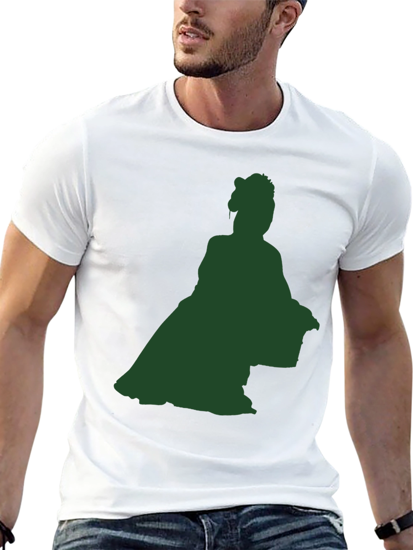 Silhouette Lady Black T-Shirt