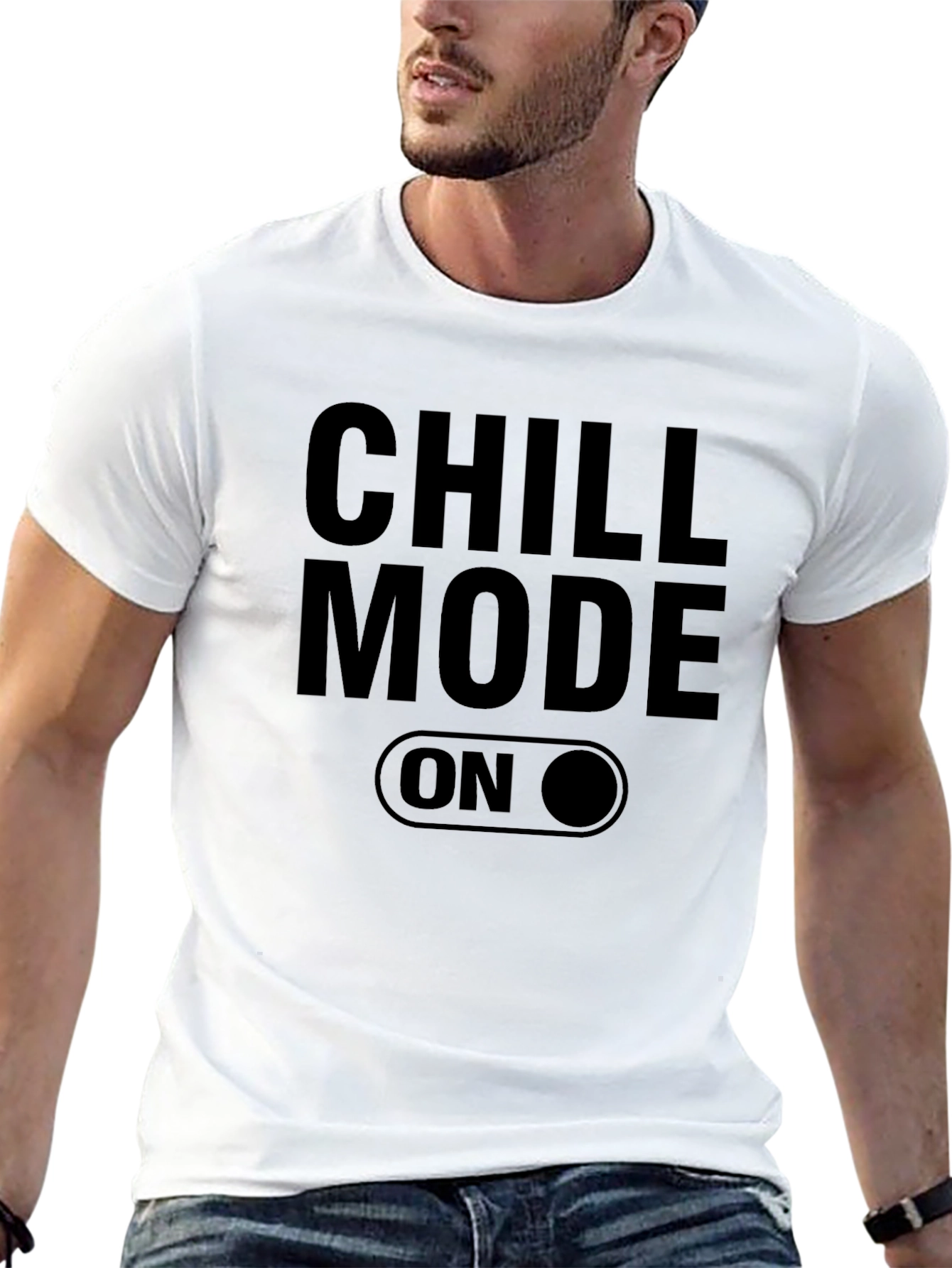 Chill Mode On T-Shirt - Relaxed Style