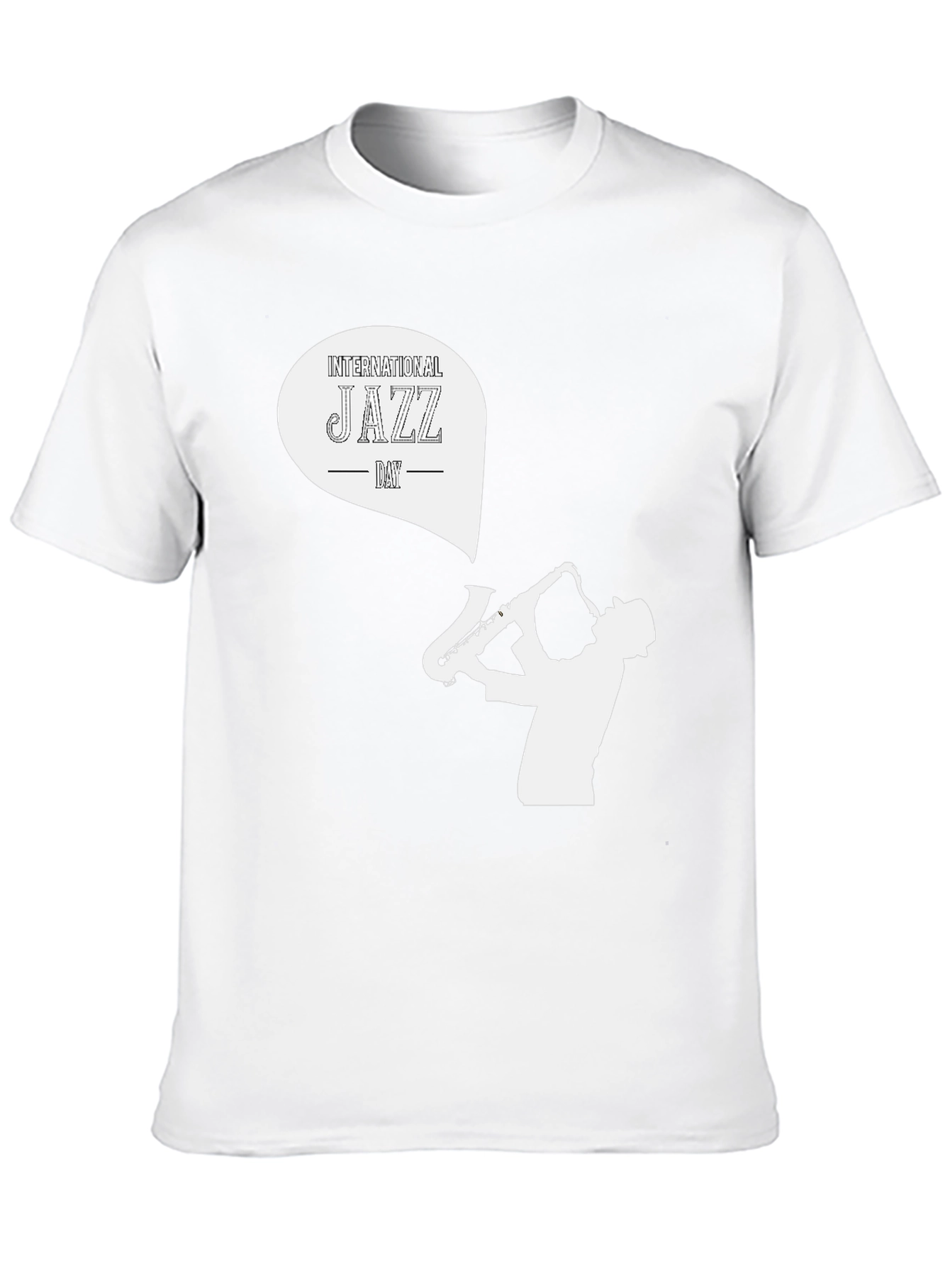 International Jazz Day Black T-Shirt