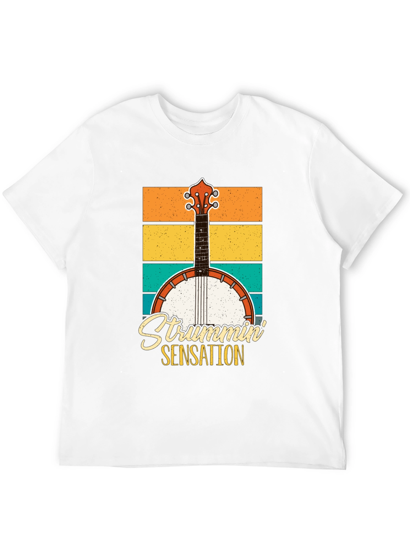 Strummin Sensation Retro Graphic Tee