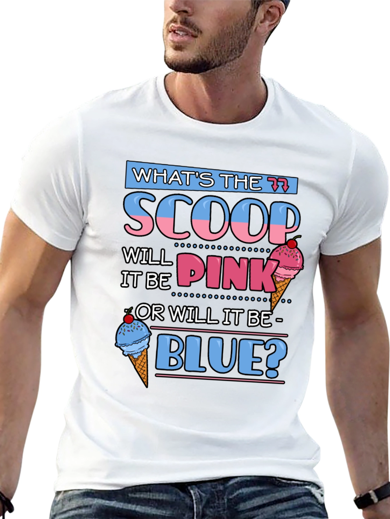 Gender Reveal Whats The Scoop? T-Shirt
