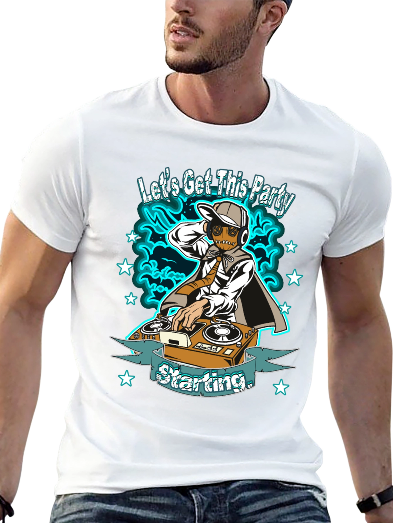 Party DJ Graphic T-Shirt