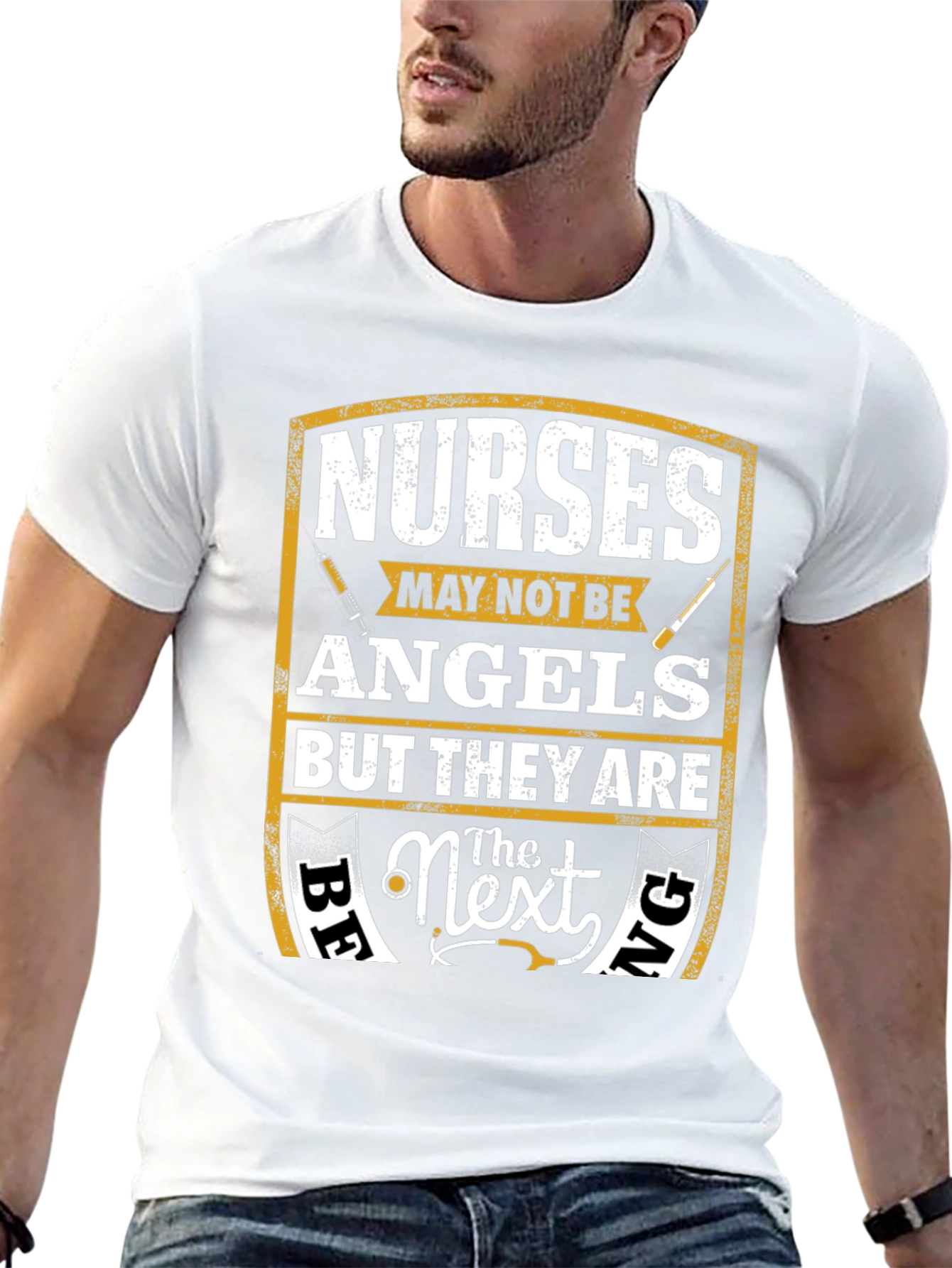 Nurses - Maybe Not Angels T-Shirt