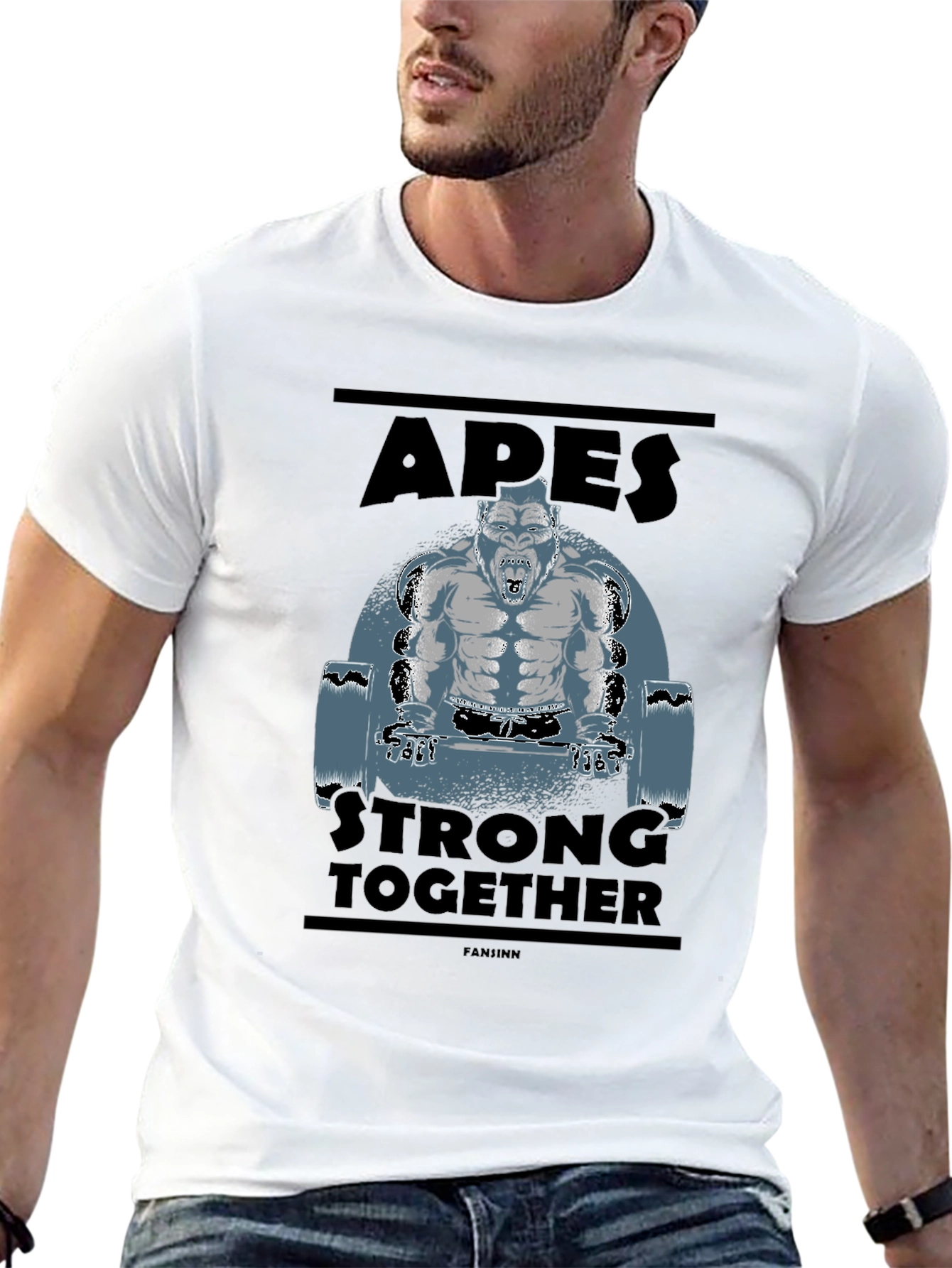Apes Strong Together Graphic Tee