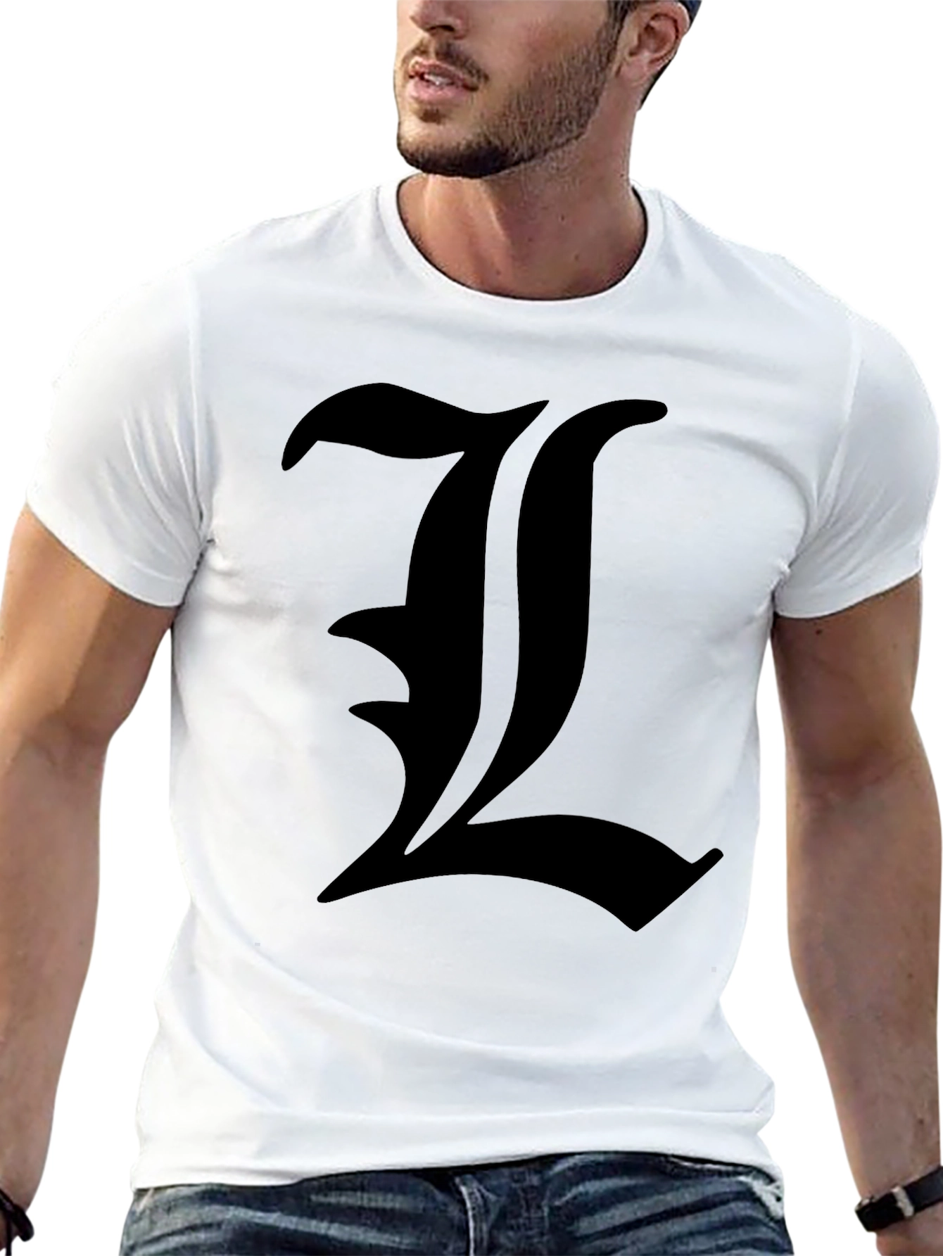 Graphic L Black T-Shirt