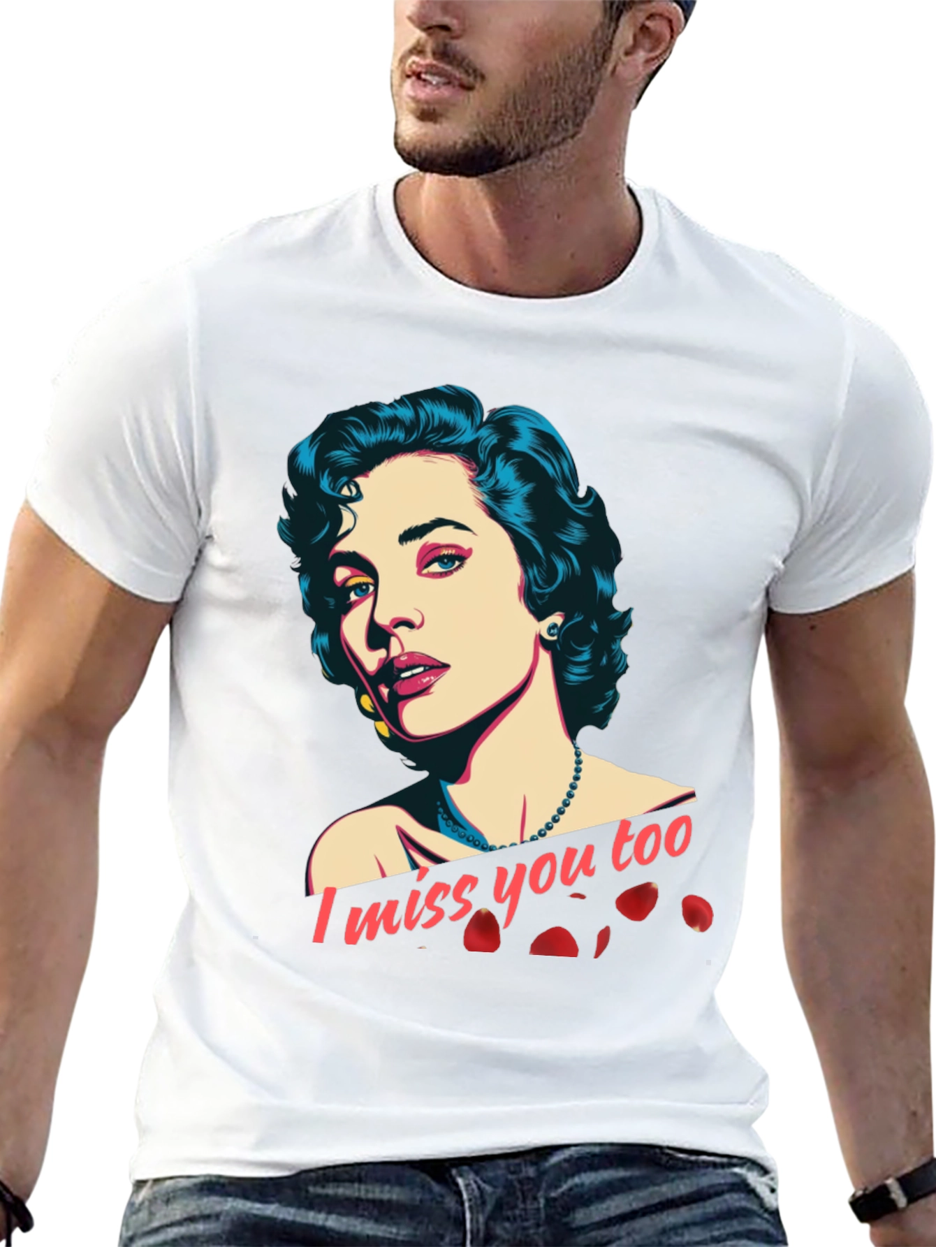 I Miss You Too Graphic T-Shirt