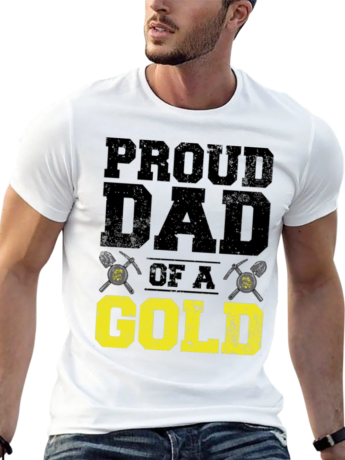Proud Dad of a Gold Miner T-Shirt