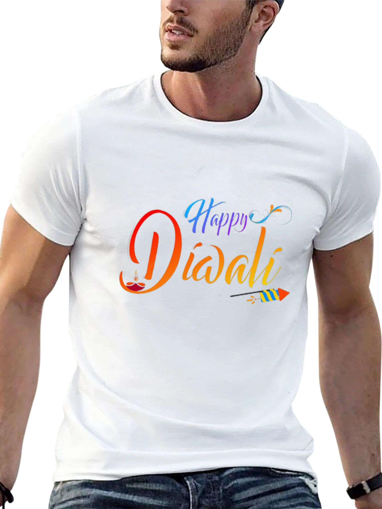 Happy Diwali T-Shirt - Festive Celebration