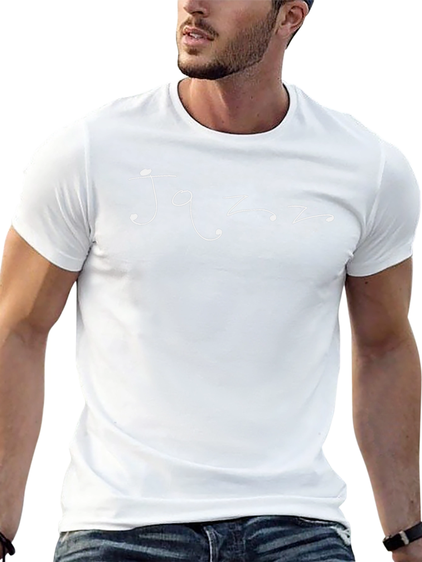 Unique Jazz T-Shirt - Stylish Black Tee