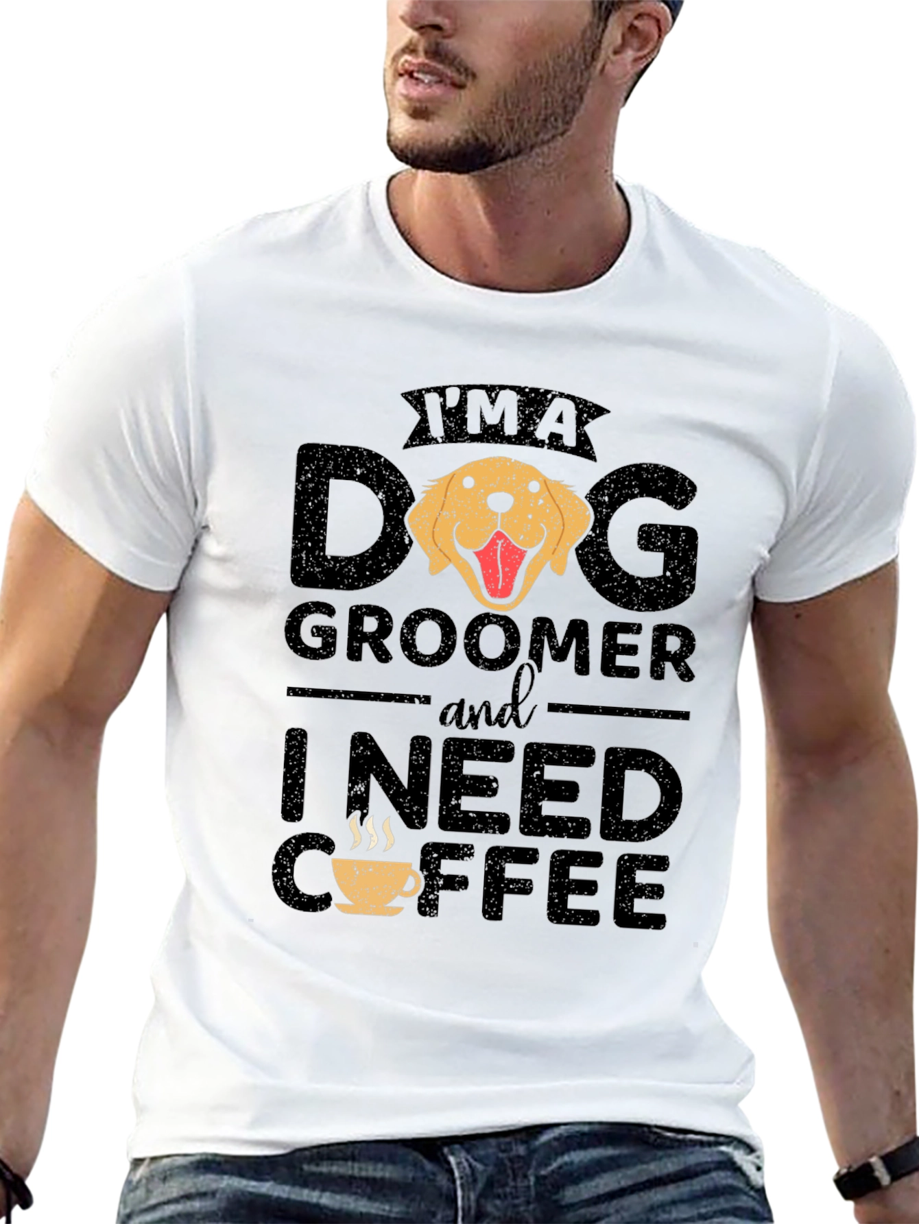 Dog Groomer Coffee T-Shirt