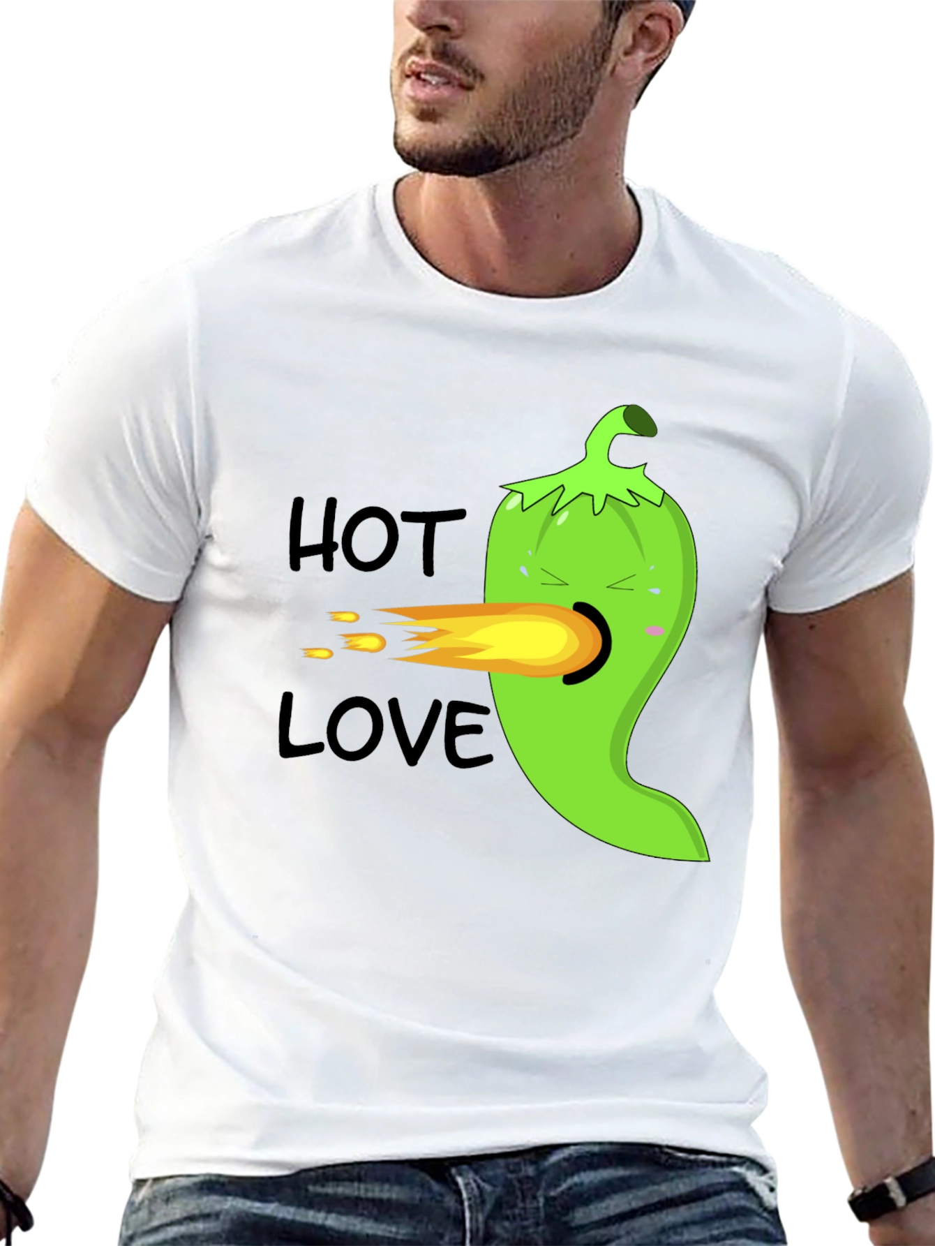 Hot Love Green Pepper T-Shirt