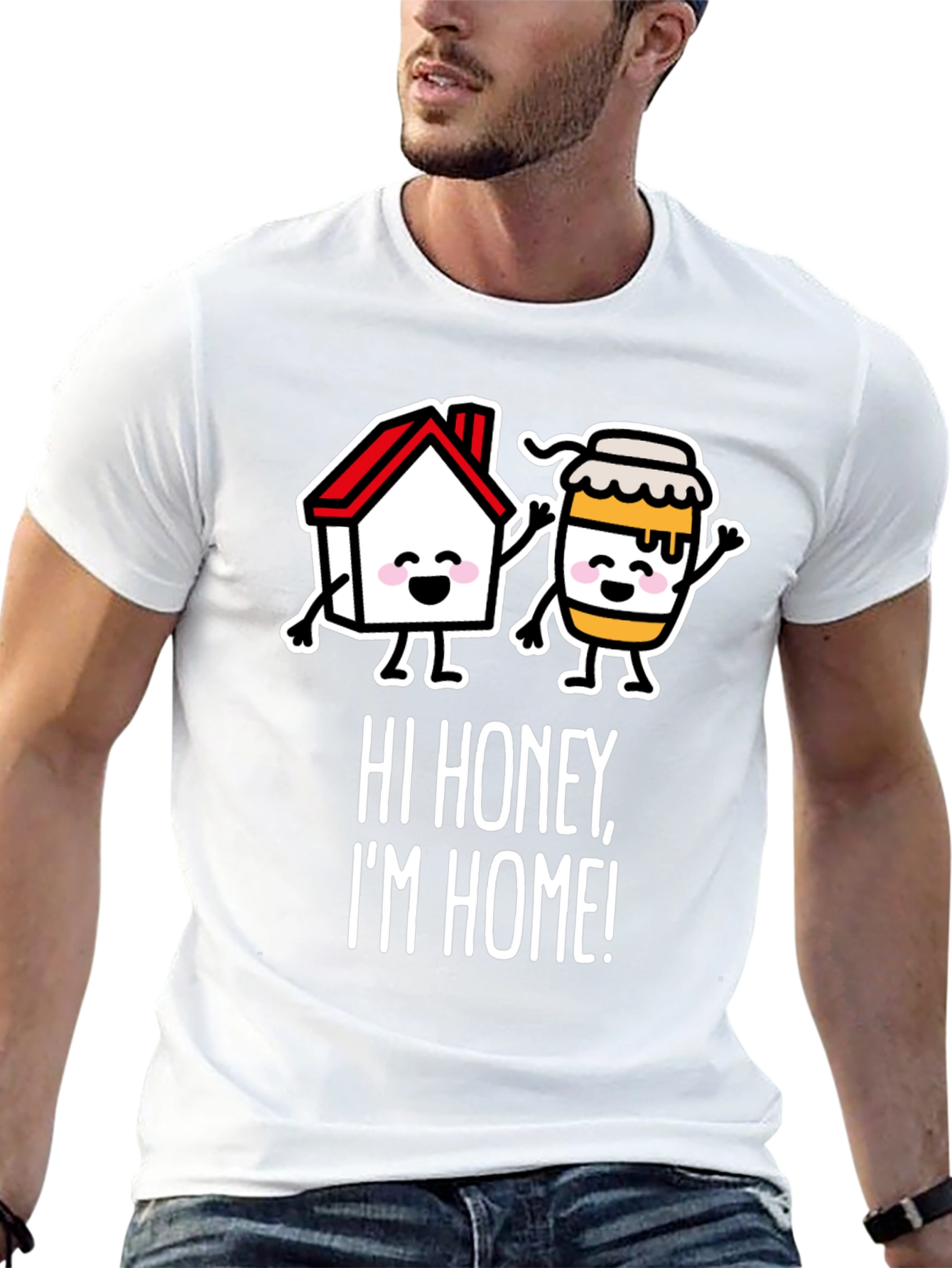 Hi Honey Im Home! Graphic Tee