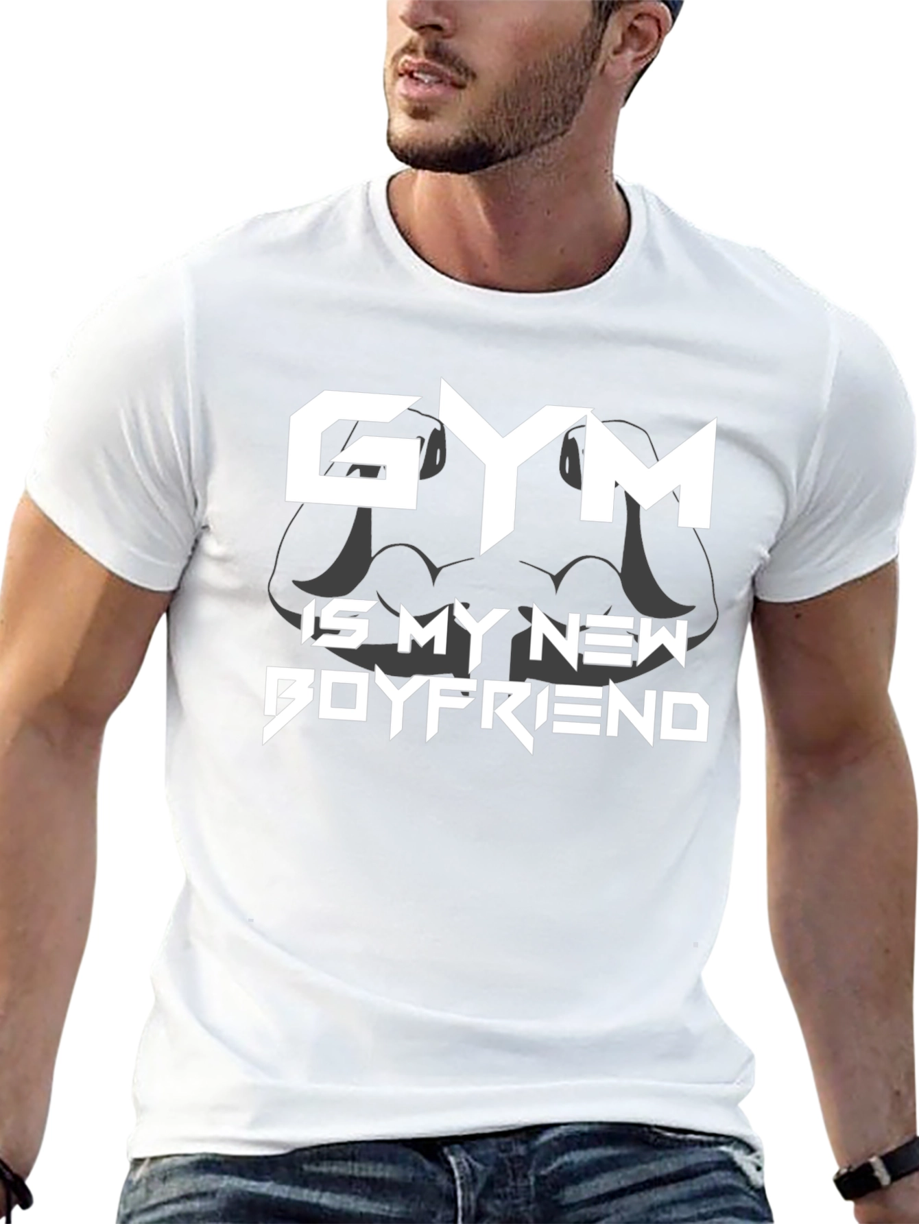 Gym is My New Boyfriend Graphic Tee