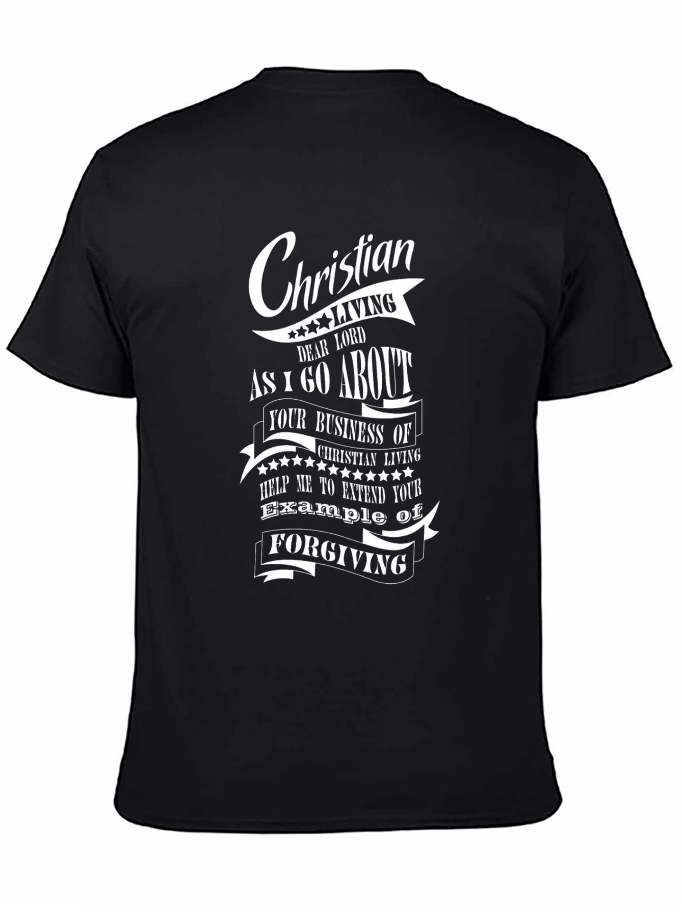 Christian Living Graphic T-Shirt