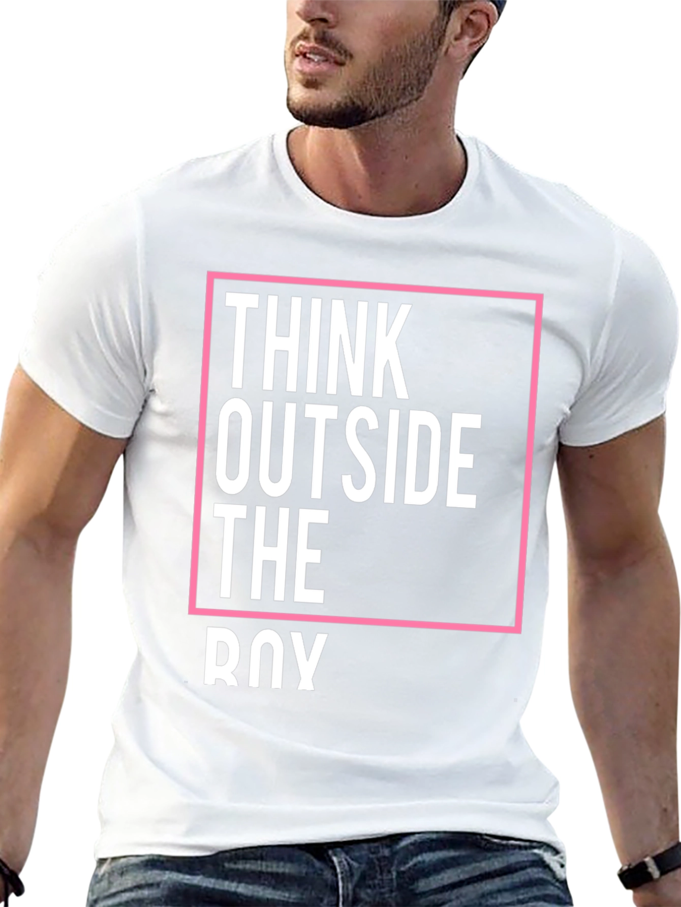 Think Outside the Box Graphic Tee