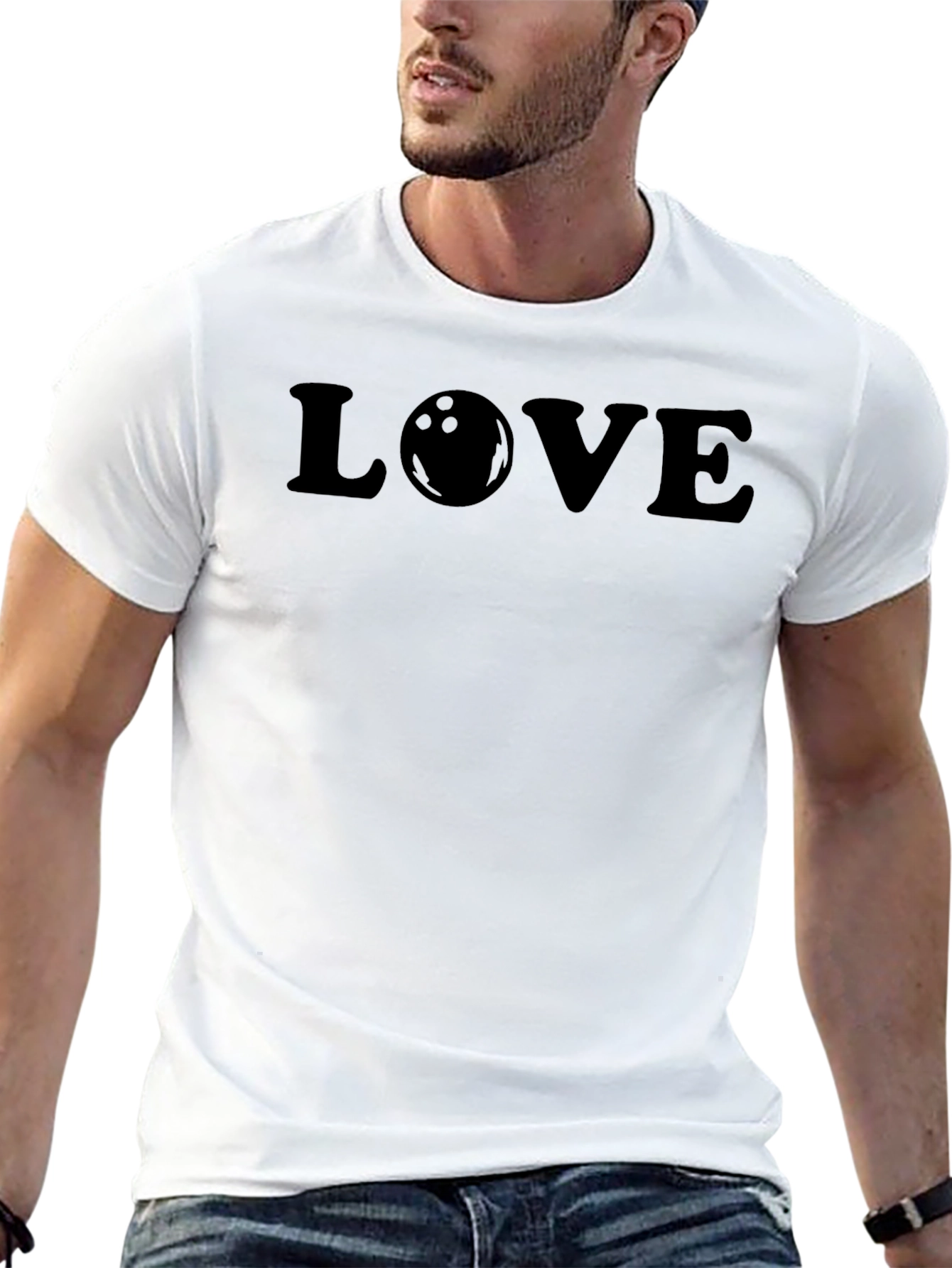 Bowling Love T-Shirt - Sporty Casual Tee