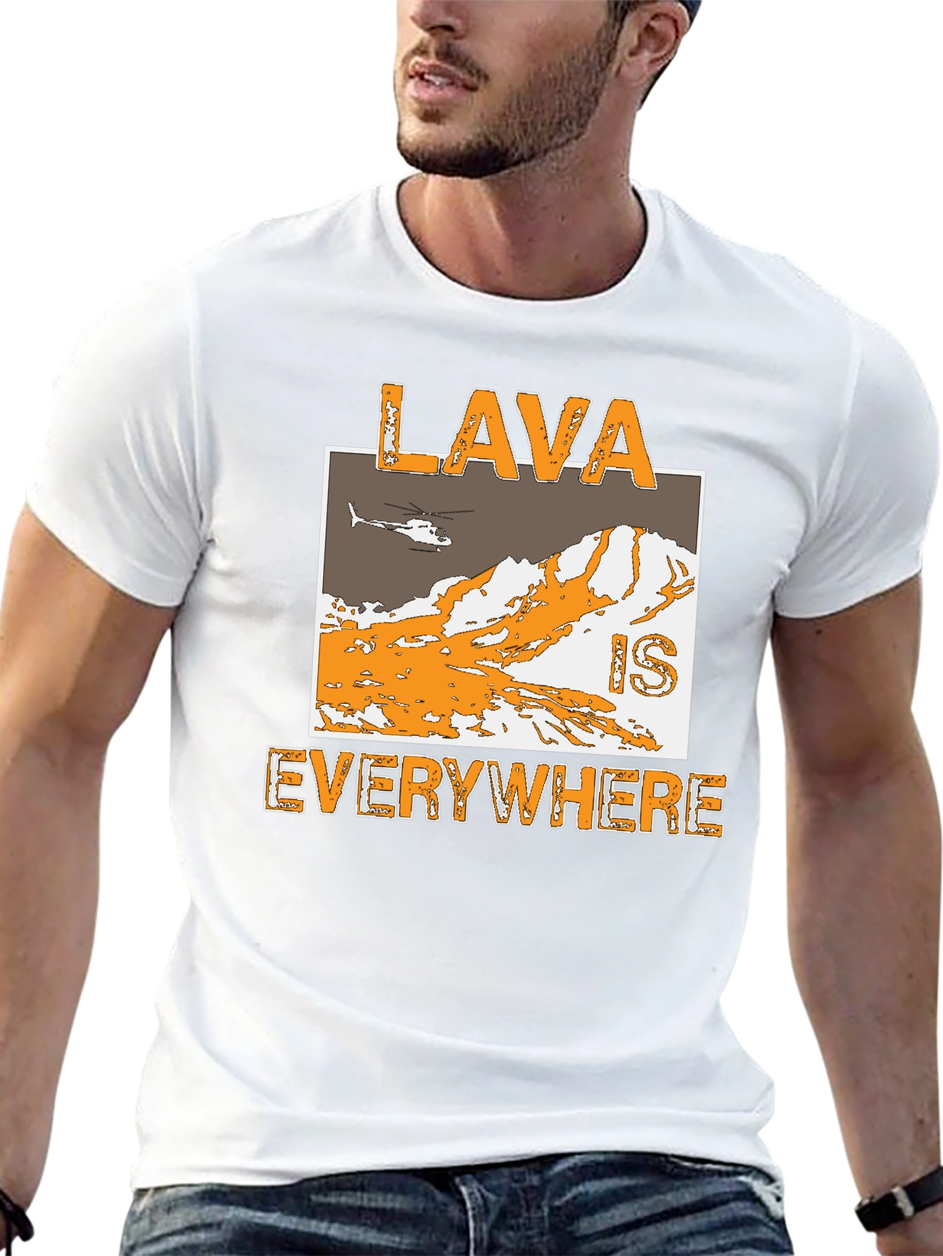 Lava Is Everywhere Graphic T-Shirt