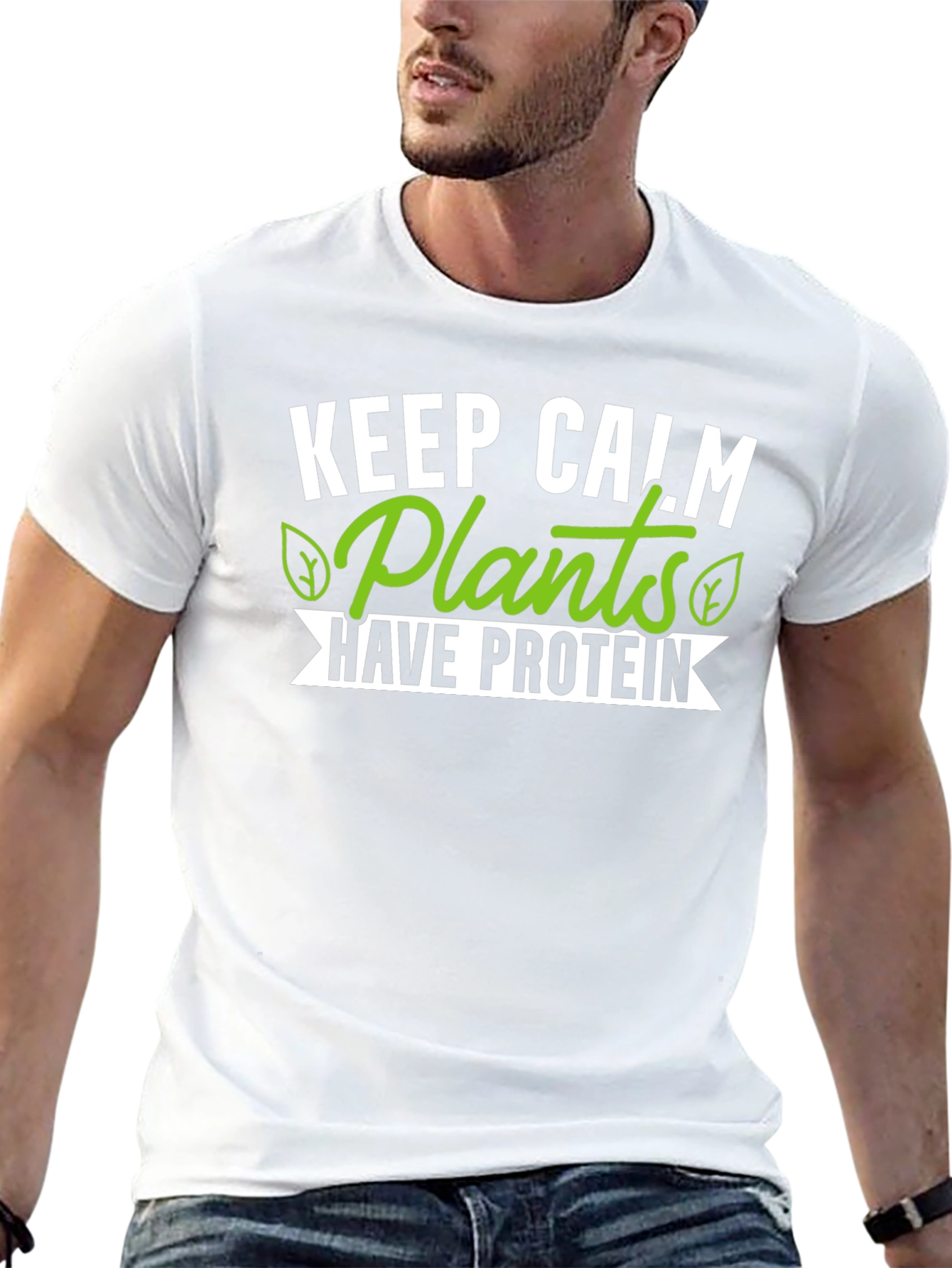 Vegan T-Shirt - Plants Have Protein Tee