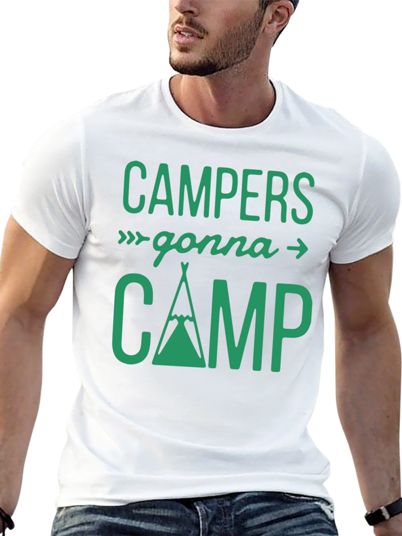 Campers Gonna Camp Graphic T-Shirt
