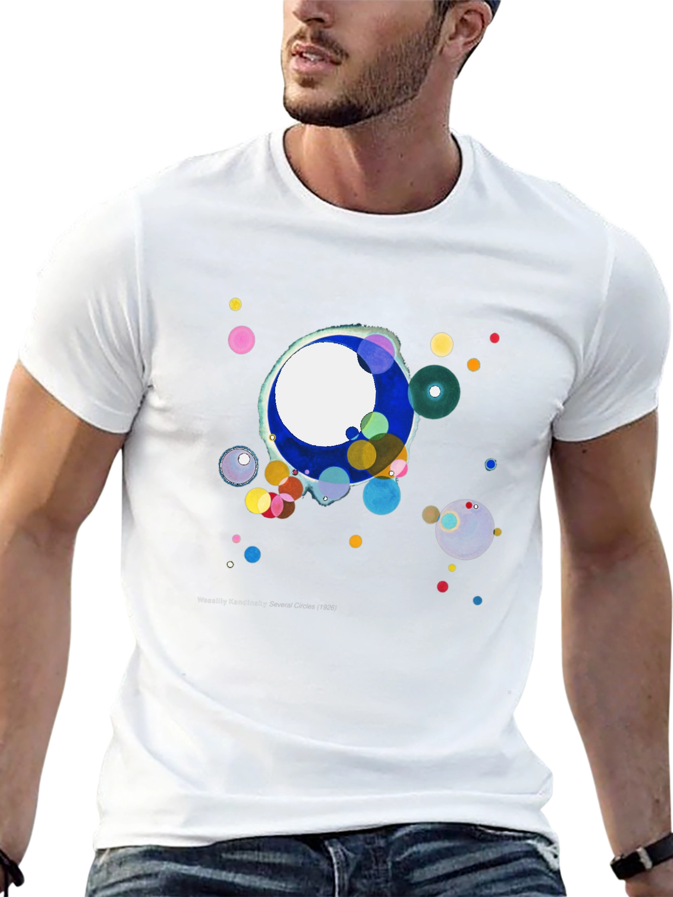 Circles T-Shirt - Wassily Kandinsky Art - Black