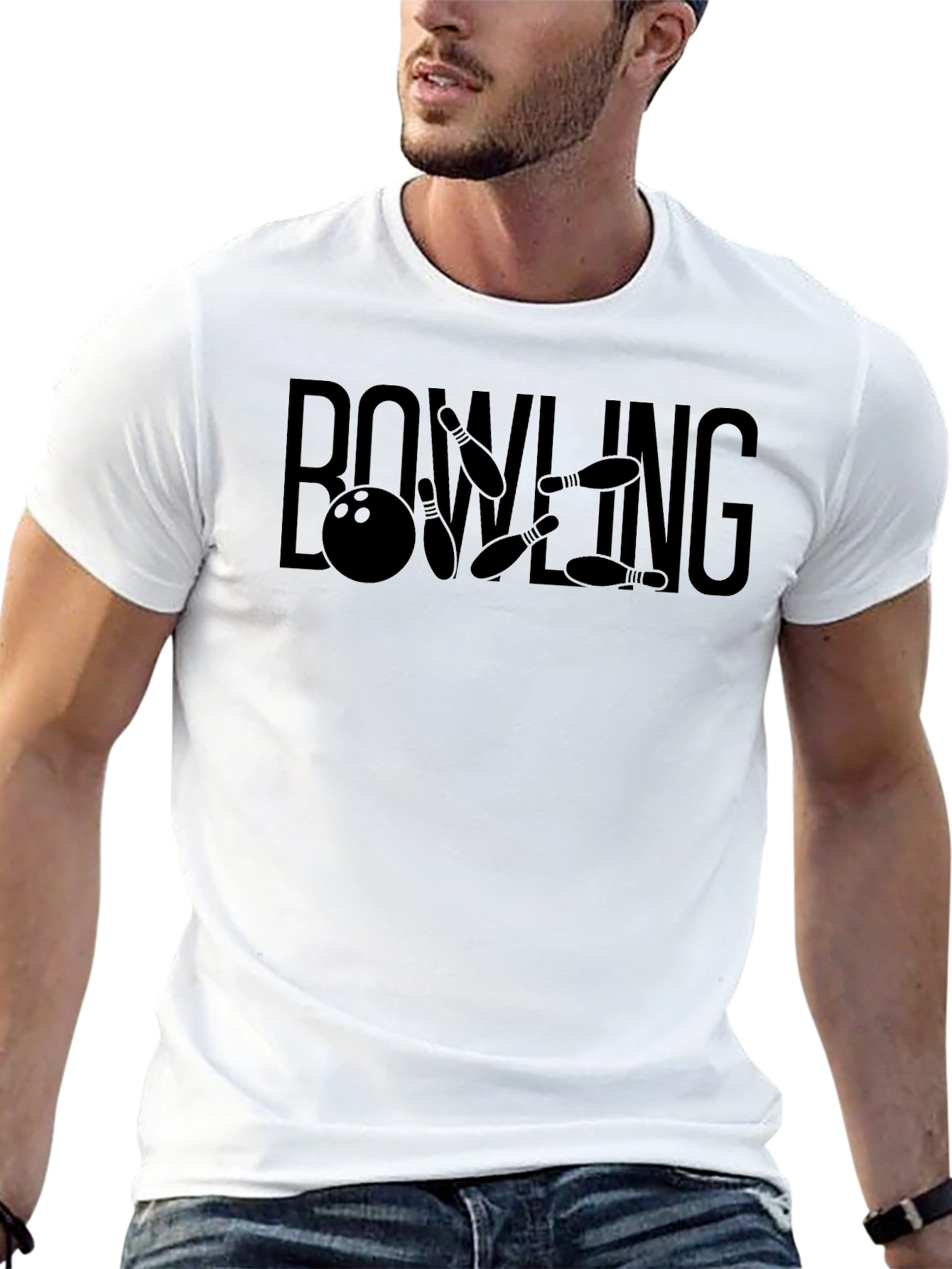 Bowling T-Shirt - Strike Style - Unisex Cotton Tee