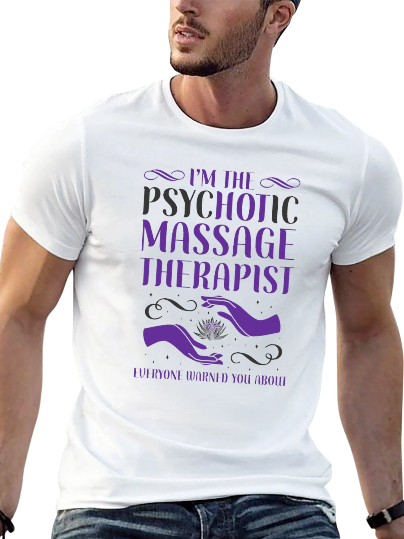 Psychotic Massage Therapist Graphic Tee - Unisex