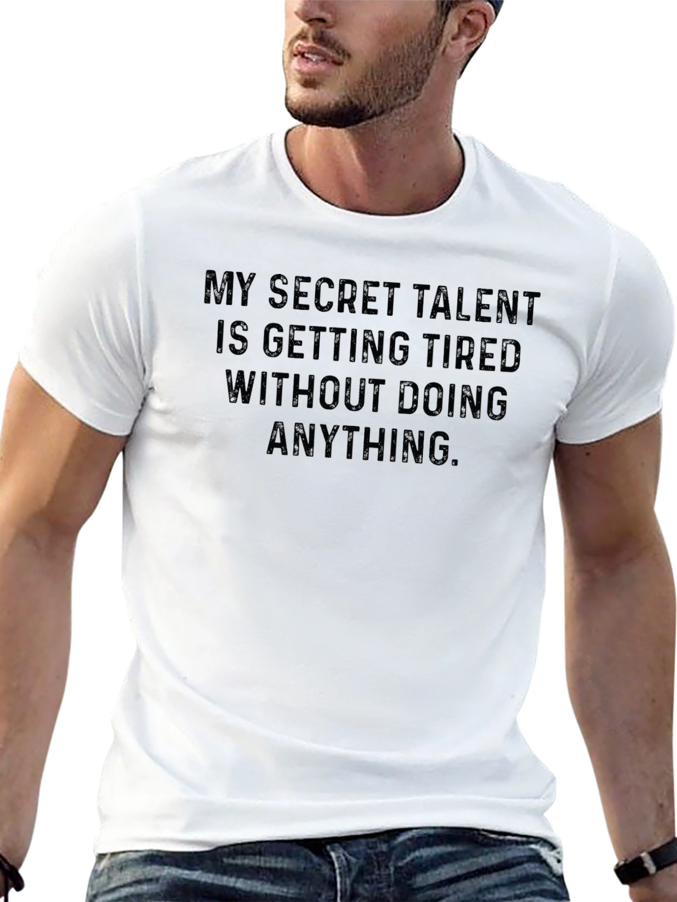 Funny Secret Talent Graphic Tee - Sarcastic T-Shirt