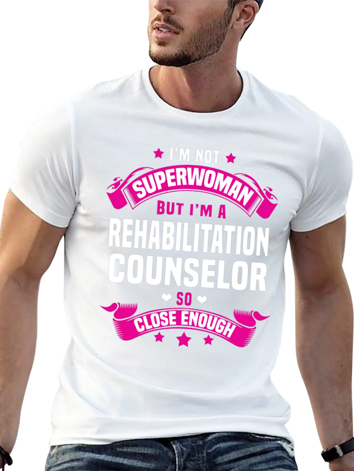 Rehabilitation Counselor Superwoman T-Shirt