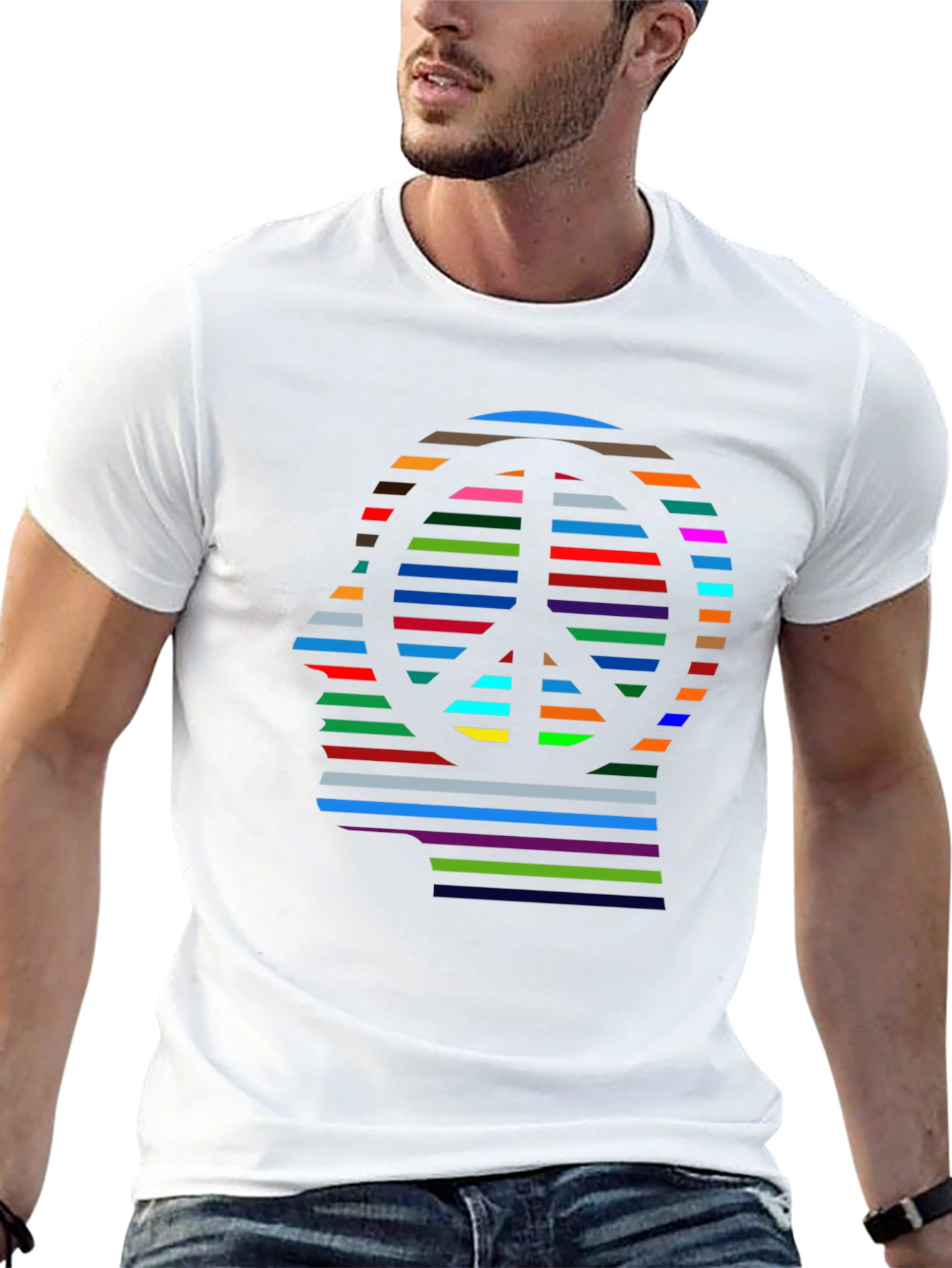 Peace Mind Tee - Retro Graphic T-Shirt